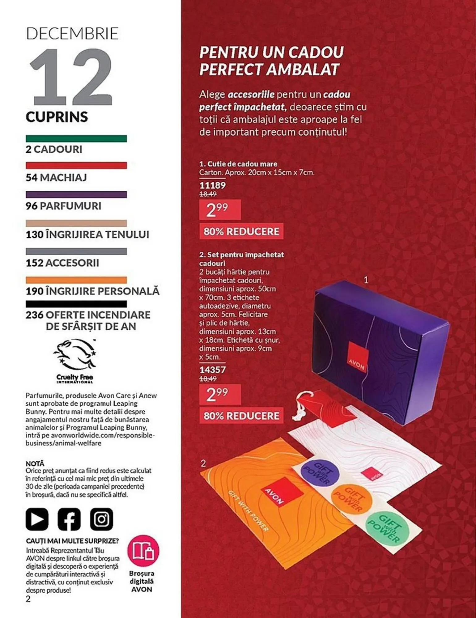 Catalog Catalog Avon de la 2 decembrie până la 31 decembrie 2025 - Revista Pagina 2