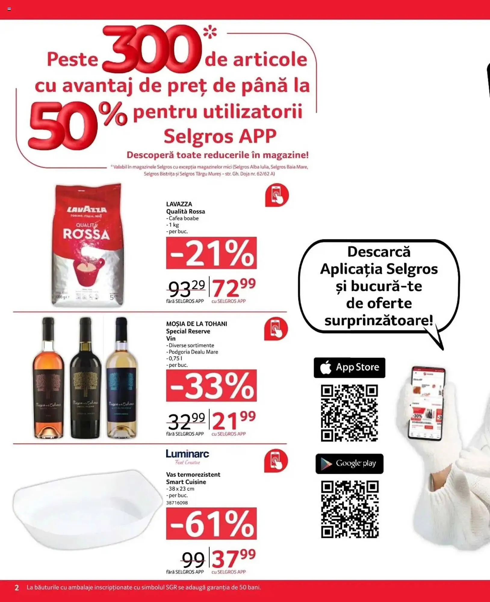 Catalog Catalog Selgros de la 2 ianuarie până la 23 ianuarie 2025 - Revista Pagina 2
