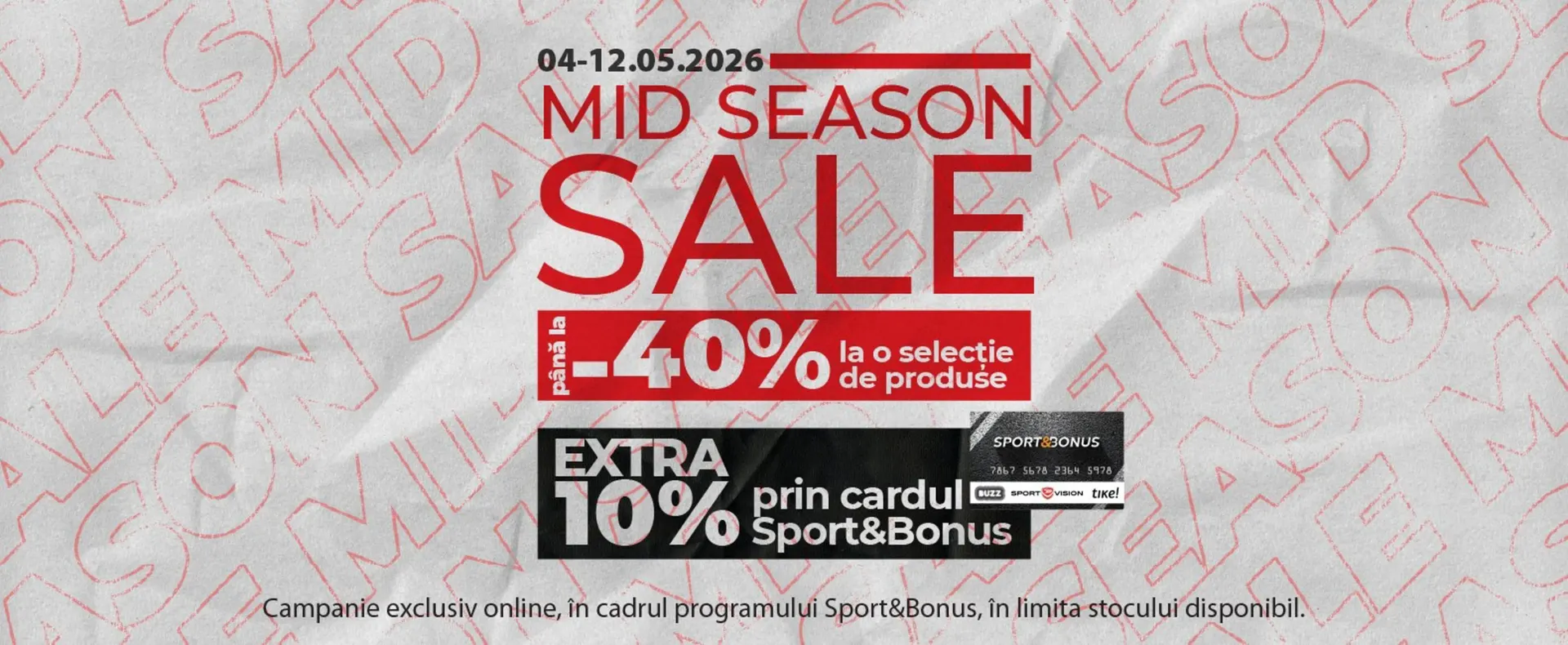 Catalog Magazine Sport Vision de la 4 mai până la 12 mai 2026 - Revista Pagina 1