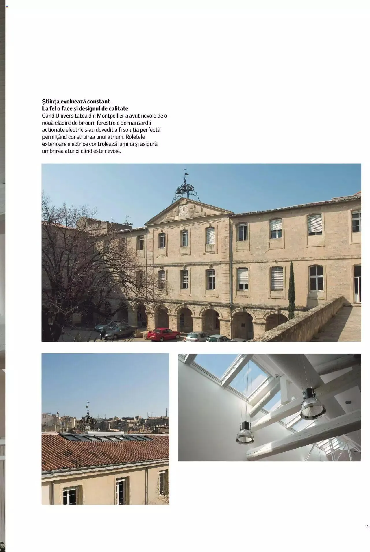 Catalog Velux catalog - Revitalizarea clădirilor istorice de la 1 octombrie până la 31 decembrie 2024 - Revista Pagina 21