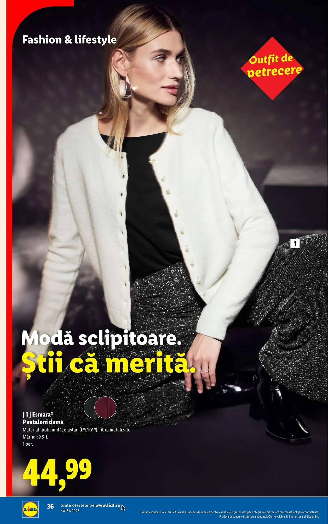 Catalog Catalog Lidl de la 15 decembrie până la 21 decembrie 2025 - Revista Pagina 36