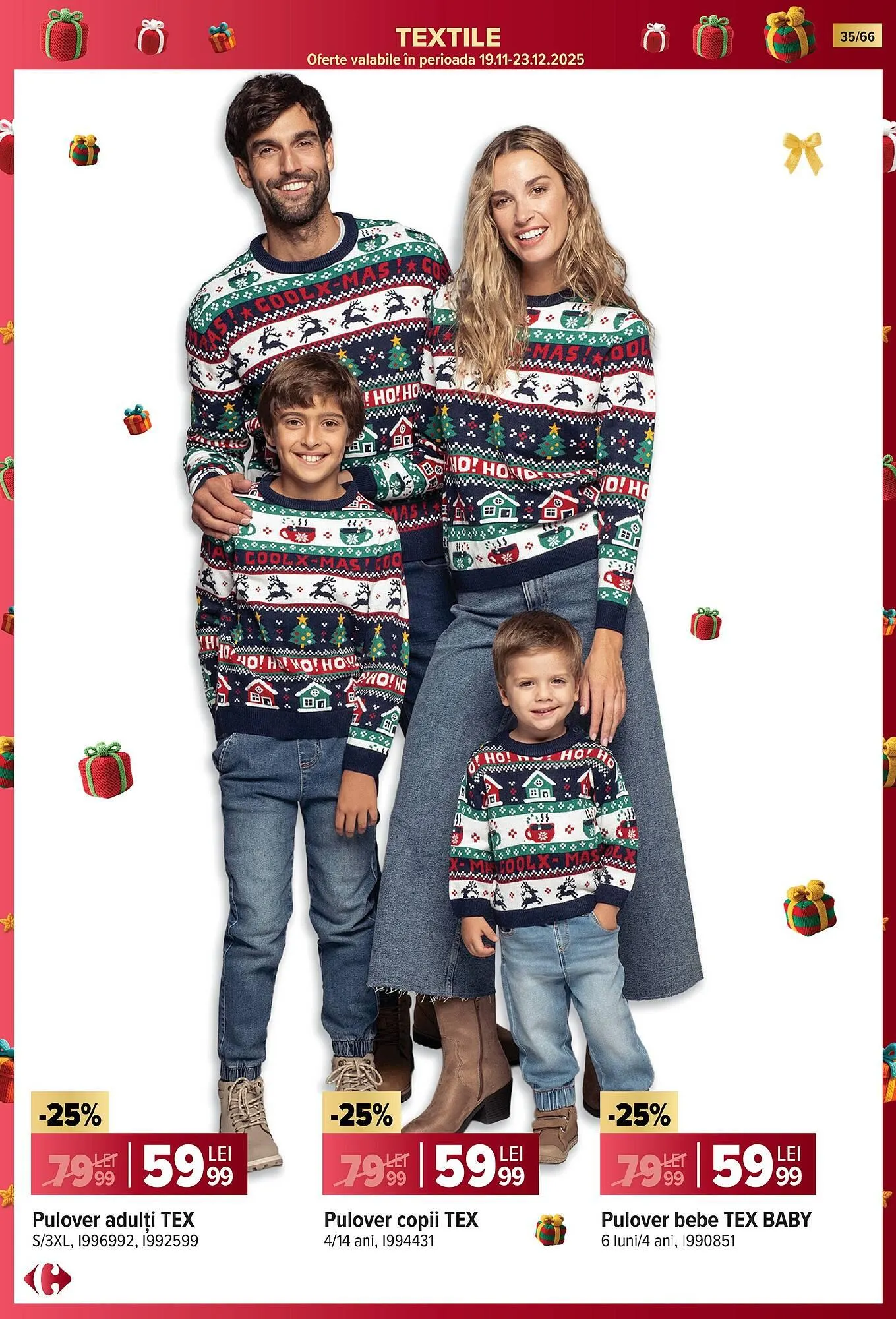 Catalog Catalog Carrefour de la 19 noiembrie până la 7 ianuarie 2026 - Revista Pagina 35