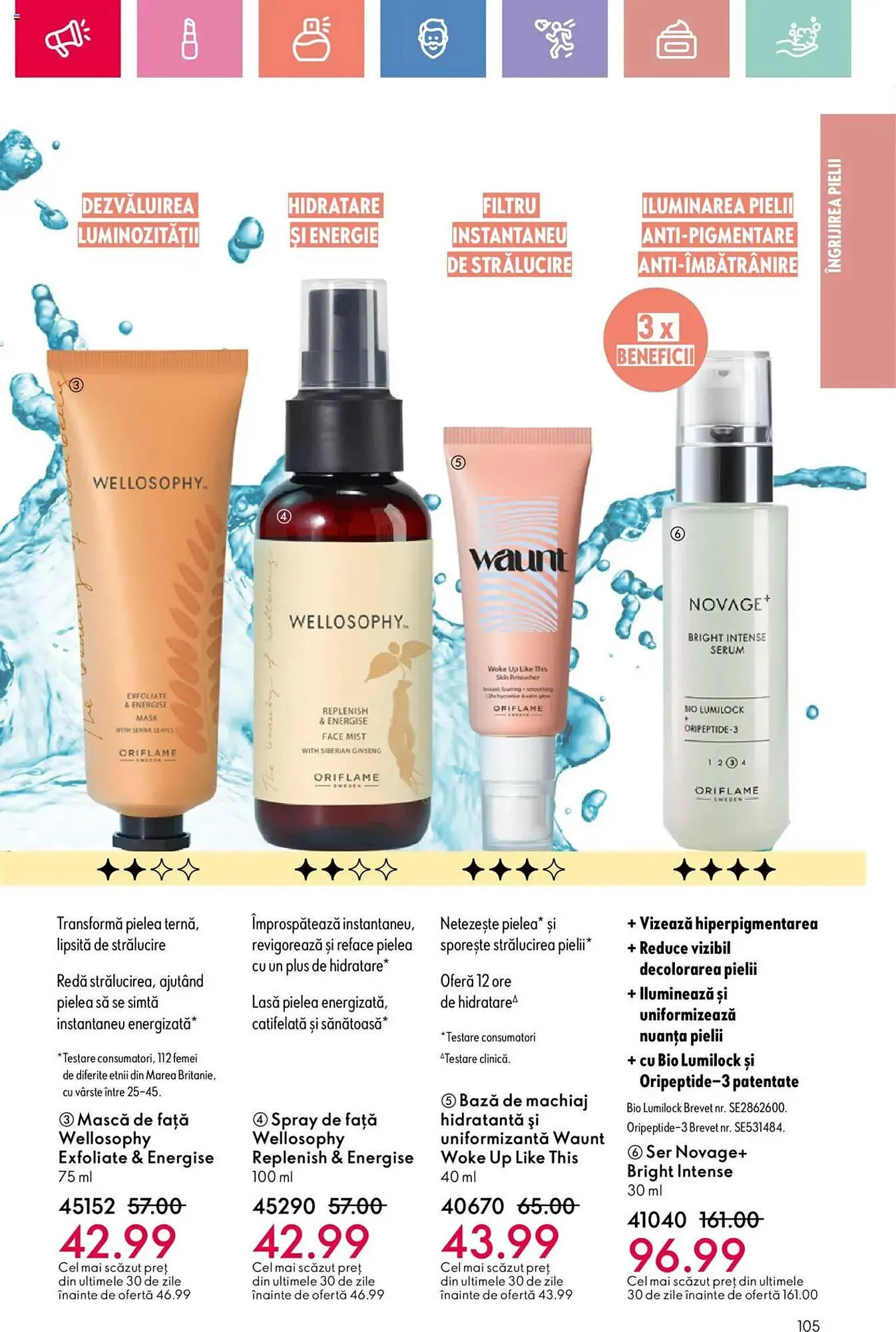 Catalog Catalog Oriflame de la 6 iulie până la 26 iulie 2025 - Revista Pagina 105