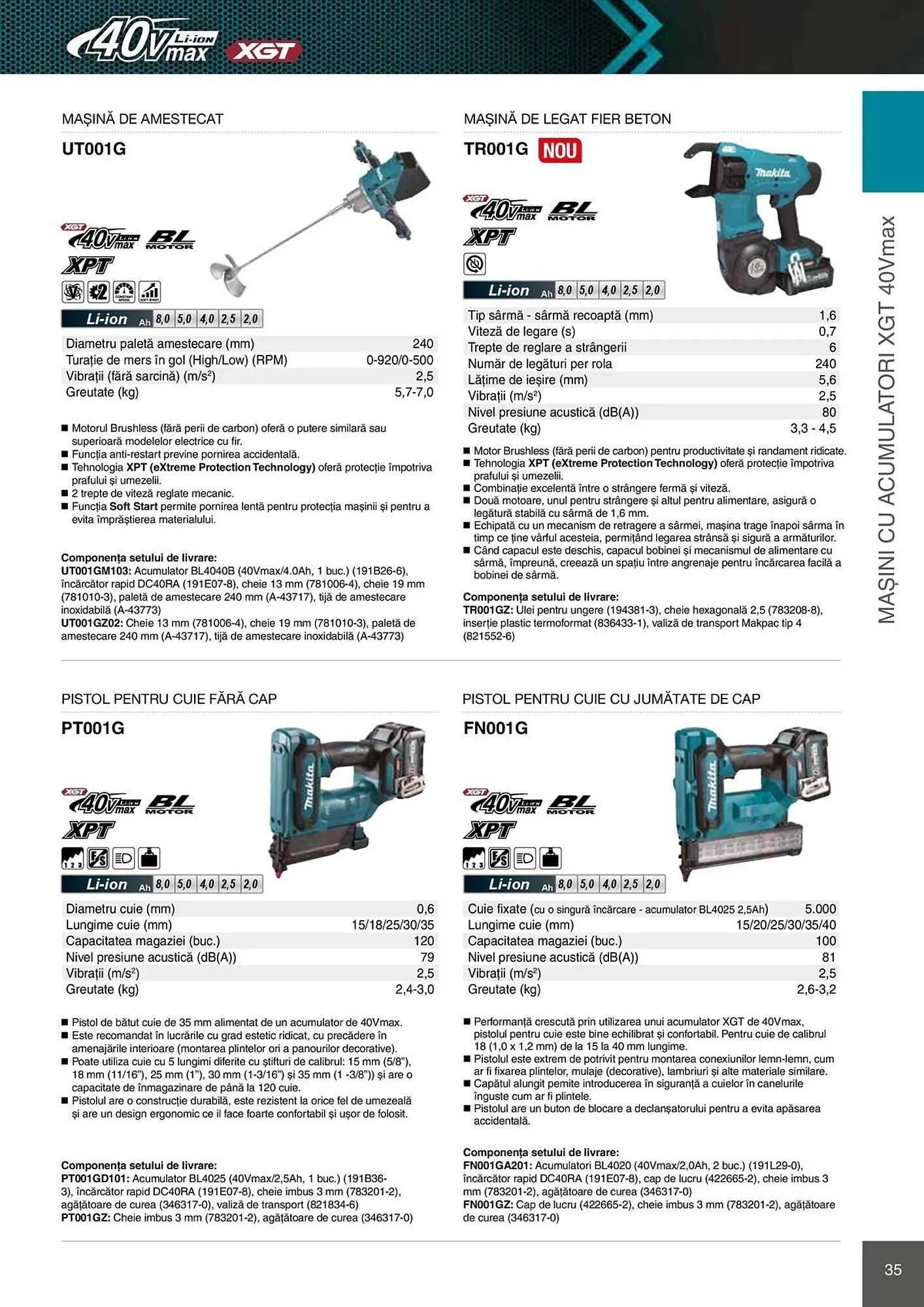 Catalog Catalog Makita de la 28 aprilie până la 31 decembrie 2026 - Revista Pagina 35