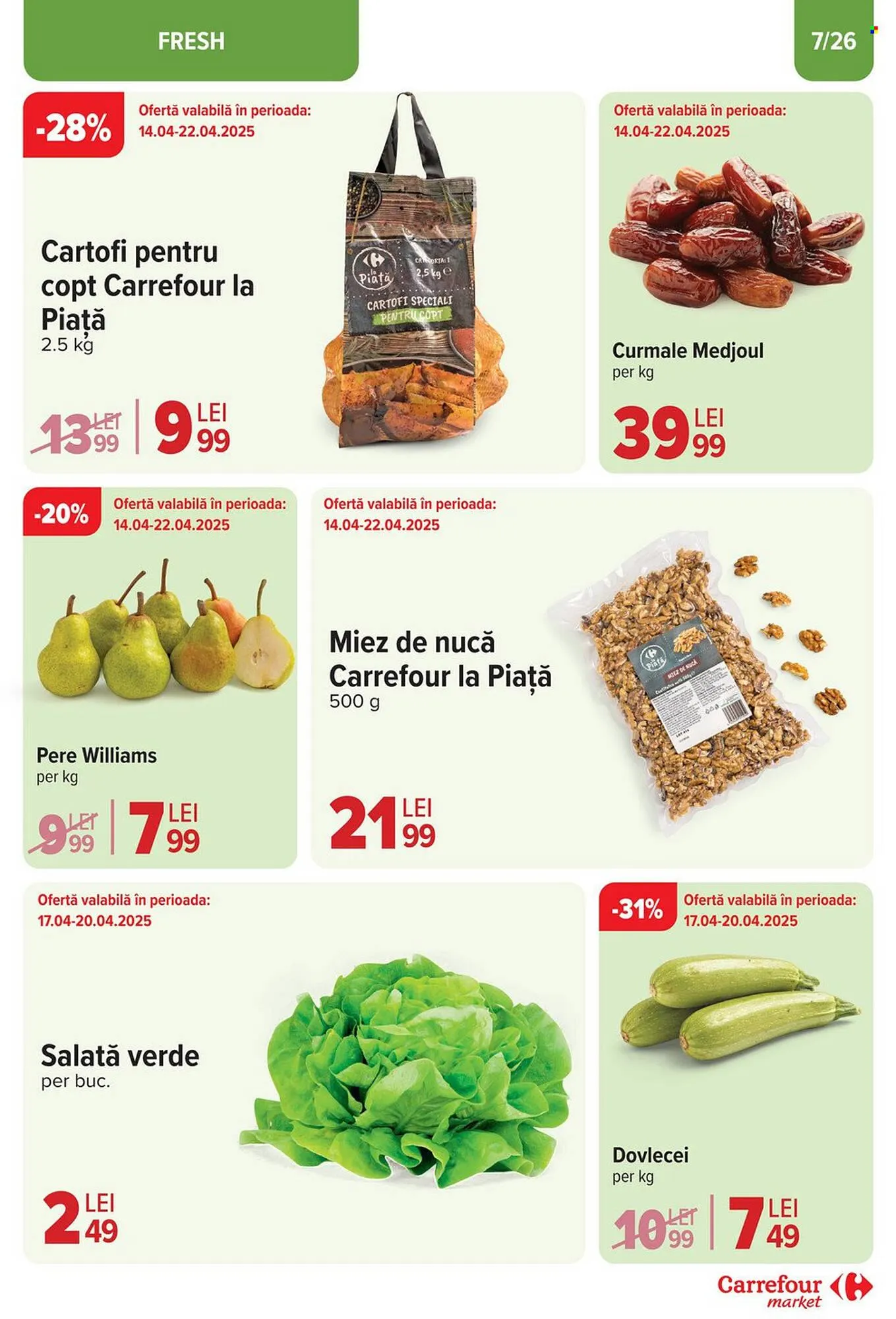 Catalog Catalog Carrefour Market de la 14 aprilie până la 22 aprilie 2025 - Revista Pagina 7