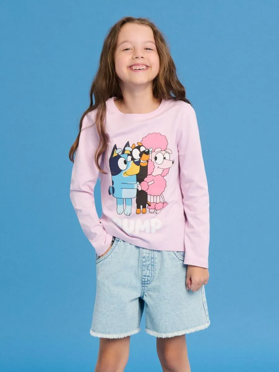 Tricou cu mânecă lungă Bluey