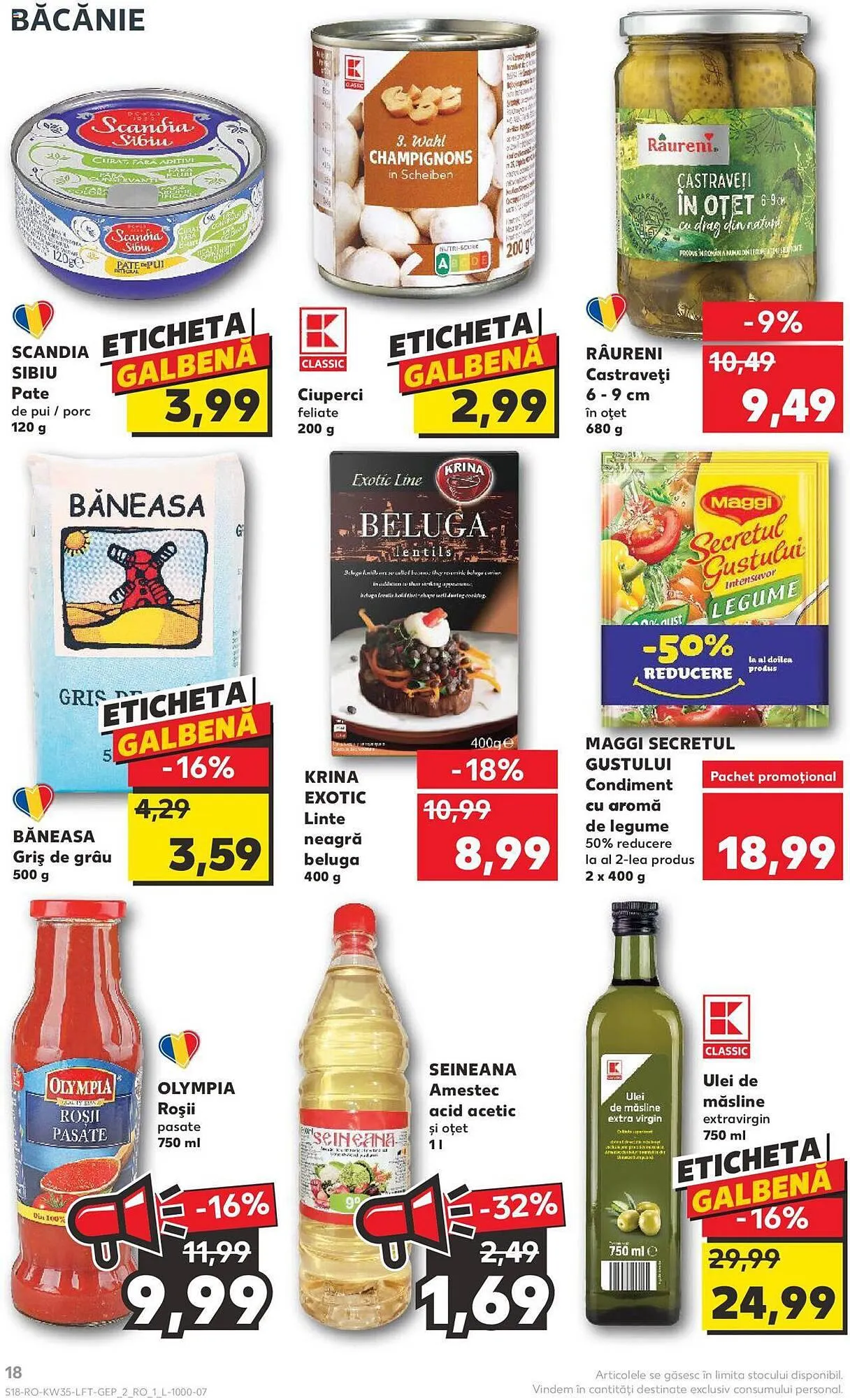 Catalog Kaufland catalog de la 30 august până la 5 septembrie 2023 - Revista Pagina 18