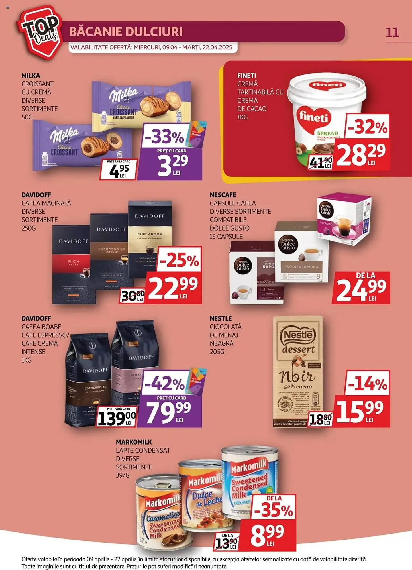 Catalog Catalog Auchan de la 9 aprilie până la 22 aprilie 2025 - Revista Pagina 11