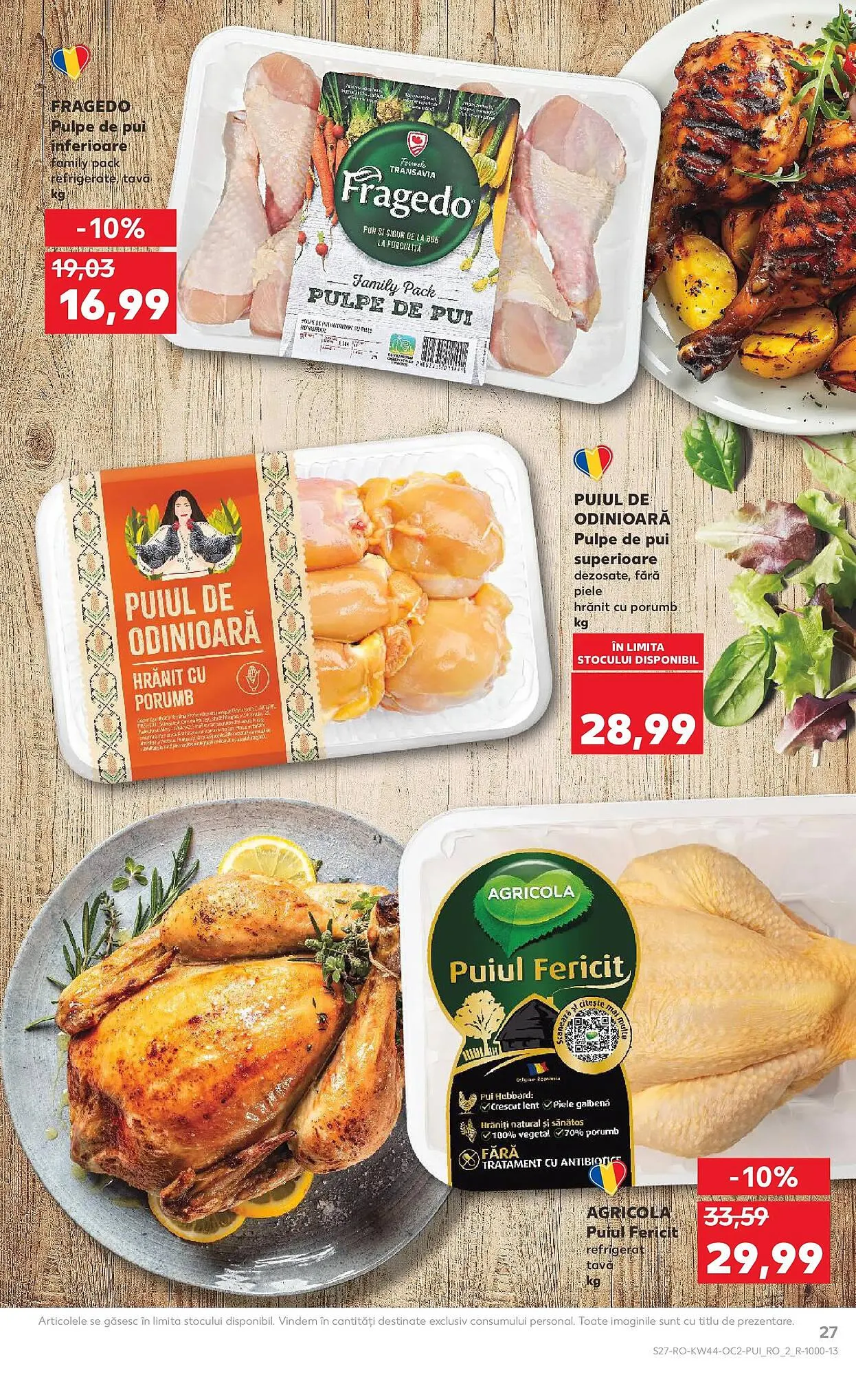 Catalog Catalog Kaufland de la 29 octombrie până la 4 noiembrie 2025 - Revista Pagina 27