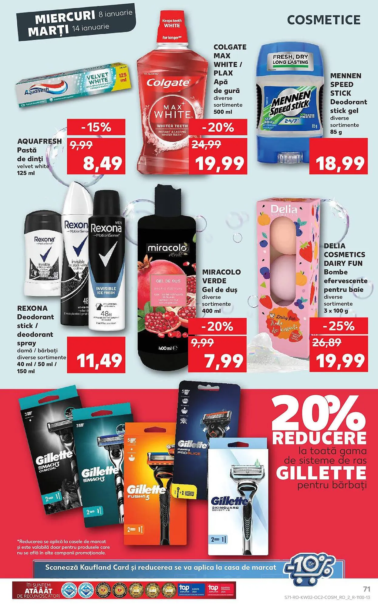 Catalog Catalog Kaufland de la 8 ianuarie până la 14 ianuarie 2025 - Revista Pagina 71