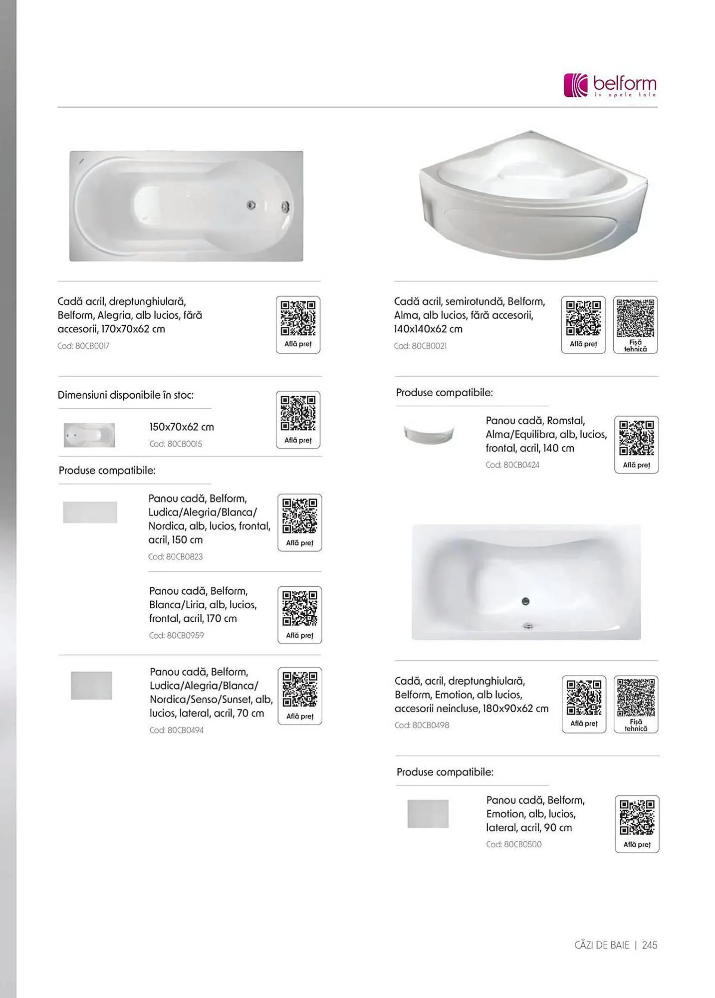 Catalog Catalog Romstal de la 1 aprilie până la 31 decembrie 2026 - Revista Pagina 245