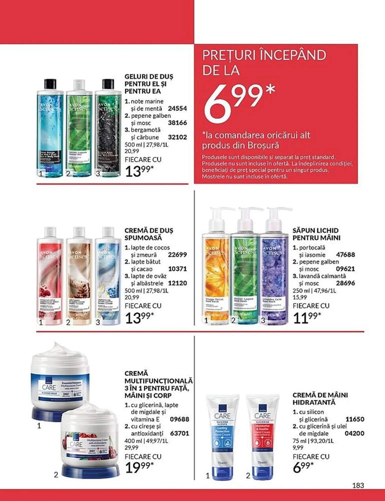 Catalog Catalog Avon de la 1 iulie până la 31 iulie 2025 - Revista Pagina 179