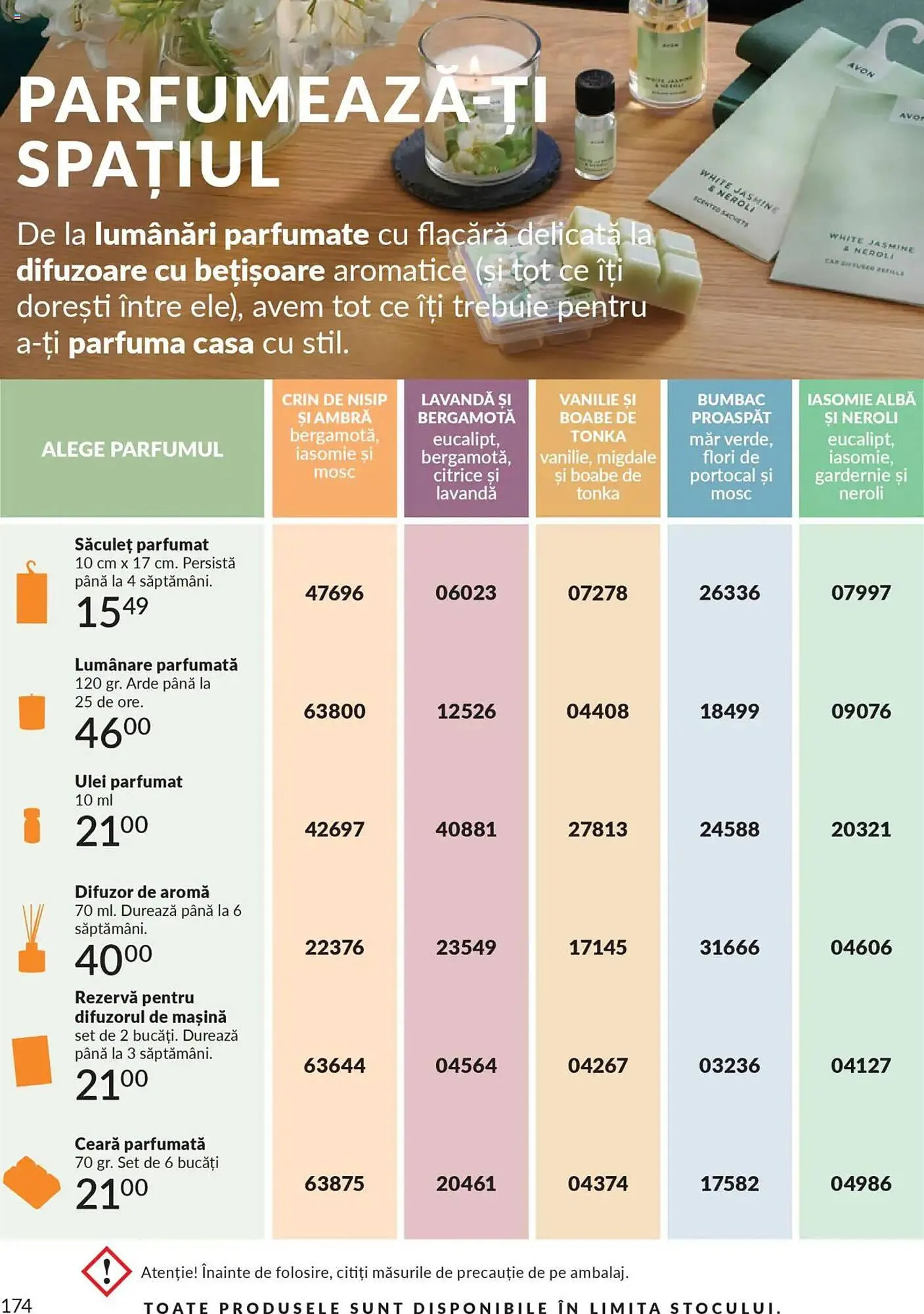 Catalog Catalog Avon de la 30 septembrie până la 31 octombrie 2025 - Revista Pagina 176