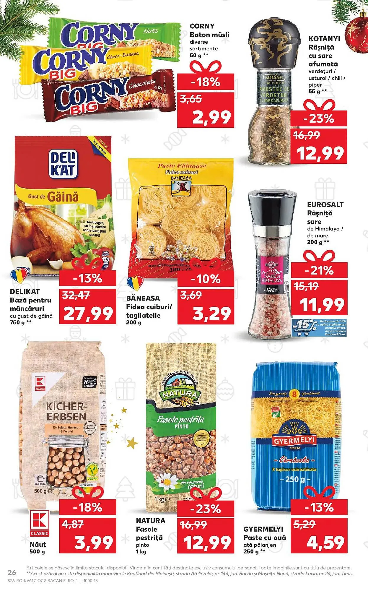 Catalog Catalog Kaufland de la 19 noiembrie până la 25 noiembrie 2025 - Revista Pagina 26