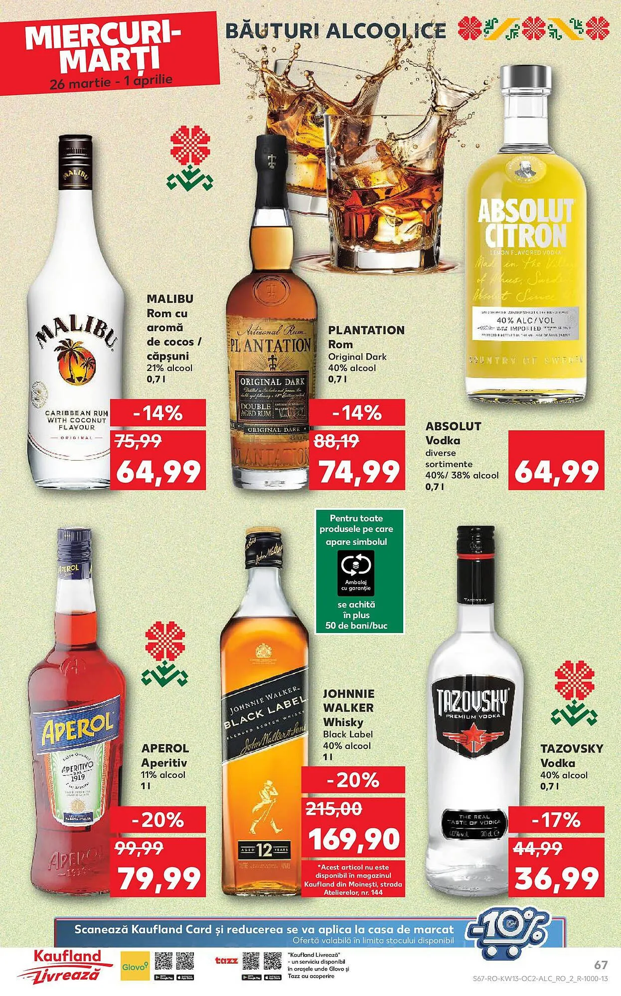 Catalog Catalog Kaufland de la 25 martie până la 30 martie 2025 - Revista Pagina 67