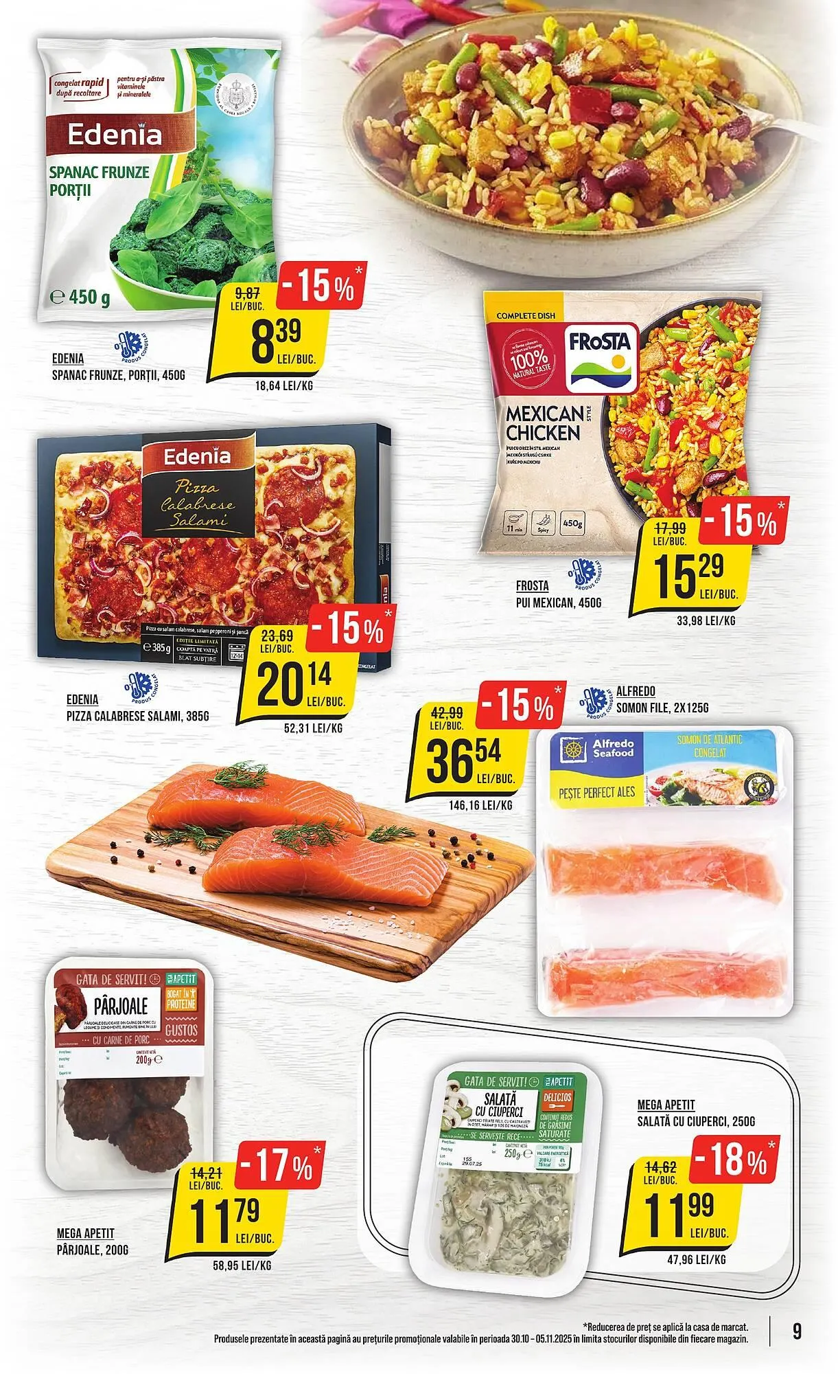 Catalog Catalog Mega Image de la 30 octombrie până la 5 noiembrie 2025 - Revista Pagina 9