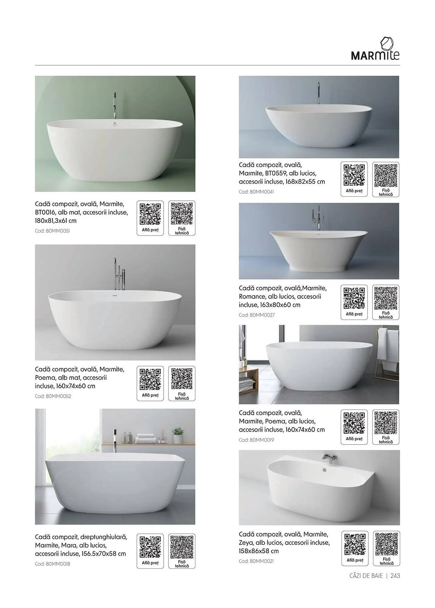 Catalog Catalog Romstal de la 1 aprilie până la 31 decembrie 2026 - Revista Pagina 243