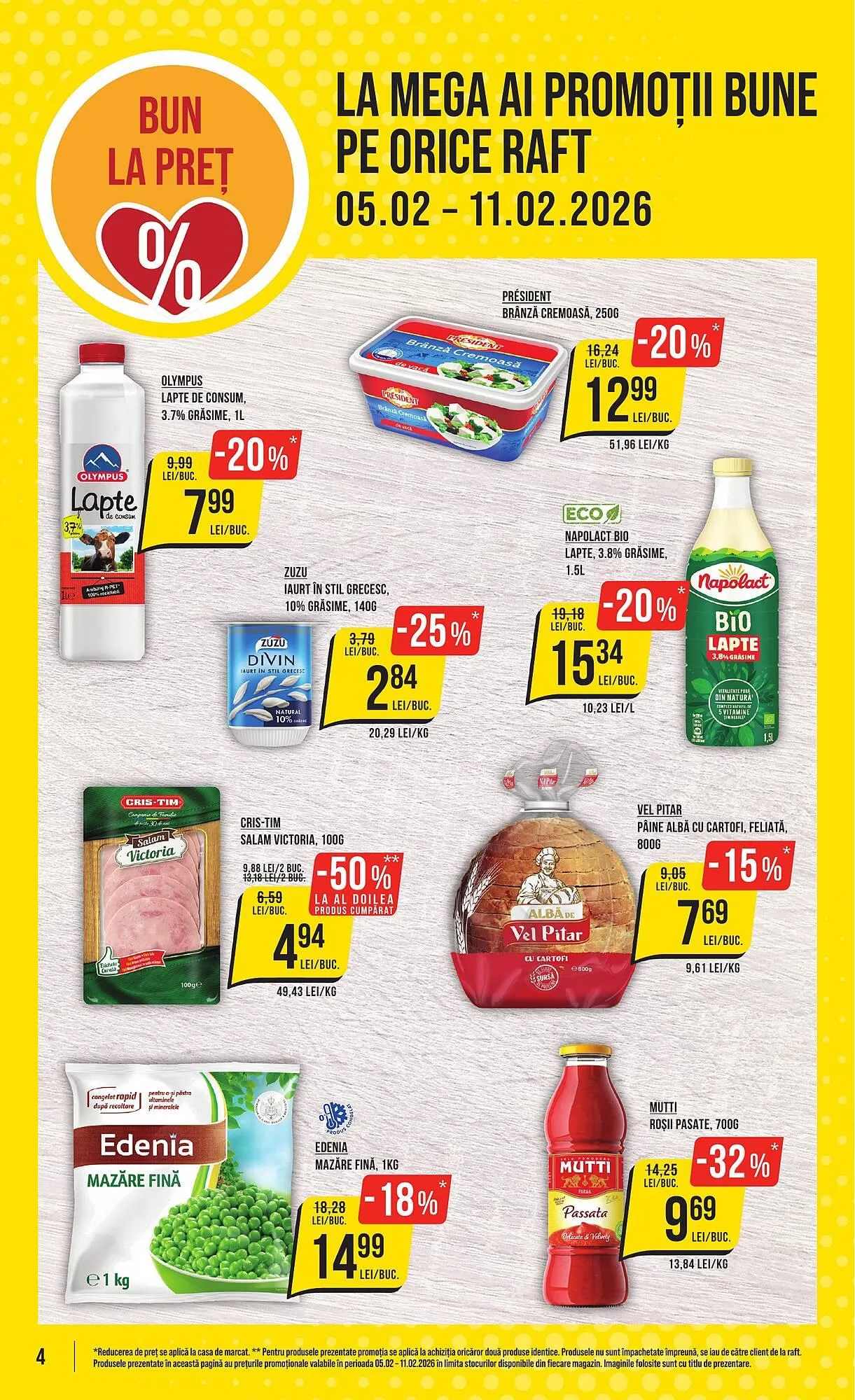 Catalog Catalog Mega Image de la 5 februarie până la 11 februarie 2026 - Revista Pagina 4
