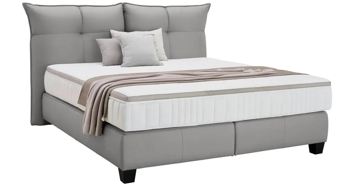 Esposa PAT BOXSPRING 180/200 cm gri descoperiți acum online ➤ XXXLutz.ro