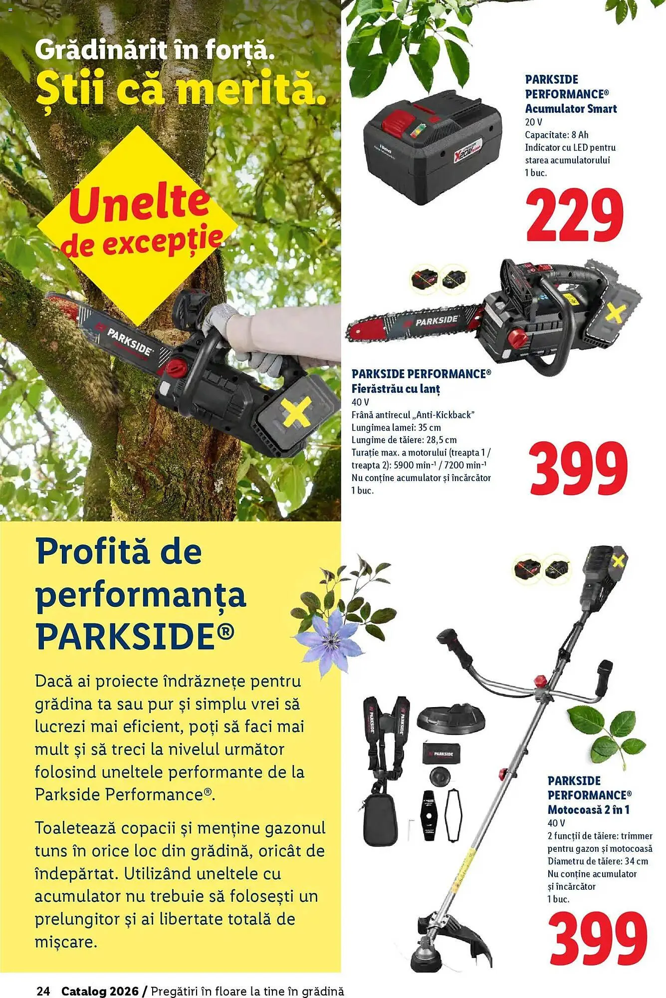 Catalog Catalog Lidl de la 18 februarie până la 5 aprilie 2026 - Revista Pagina 24