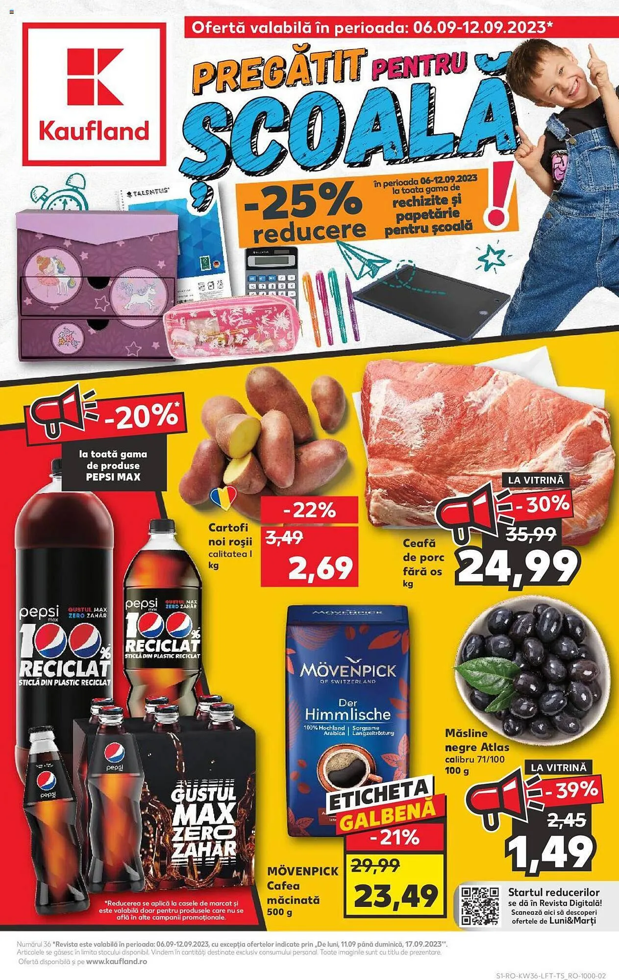 Catalog Kaufland catalog de la 6 septembrie până la 12 septembrie 2023 - Revista Pagina 1