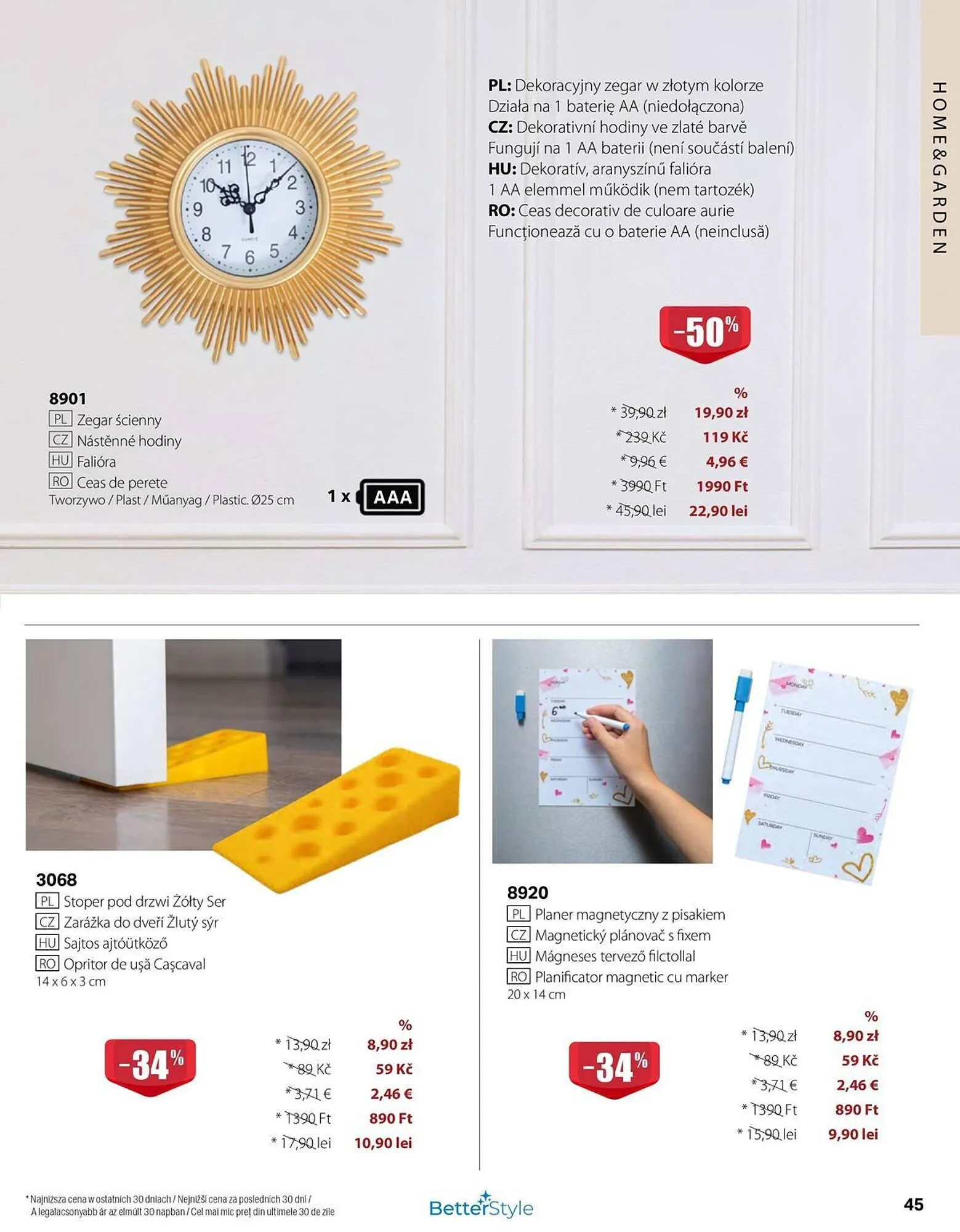 Catalog Catalog BetterStyle de la 1 octombrie până la 31 octombrie 2025 - Revista Pagina 45