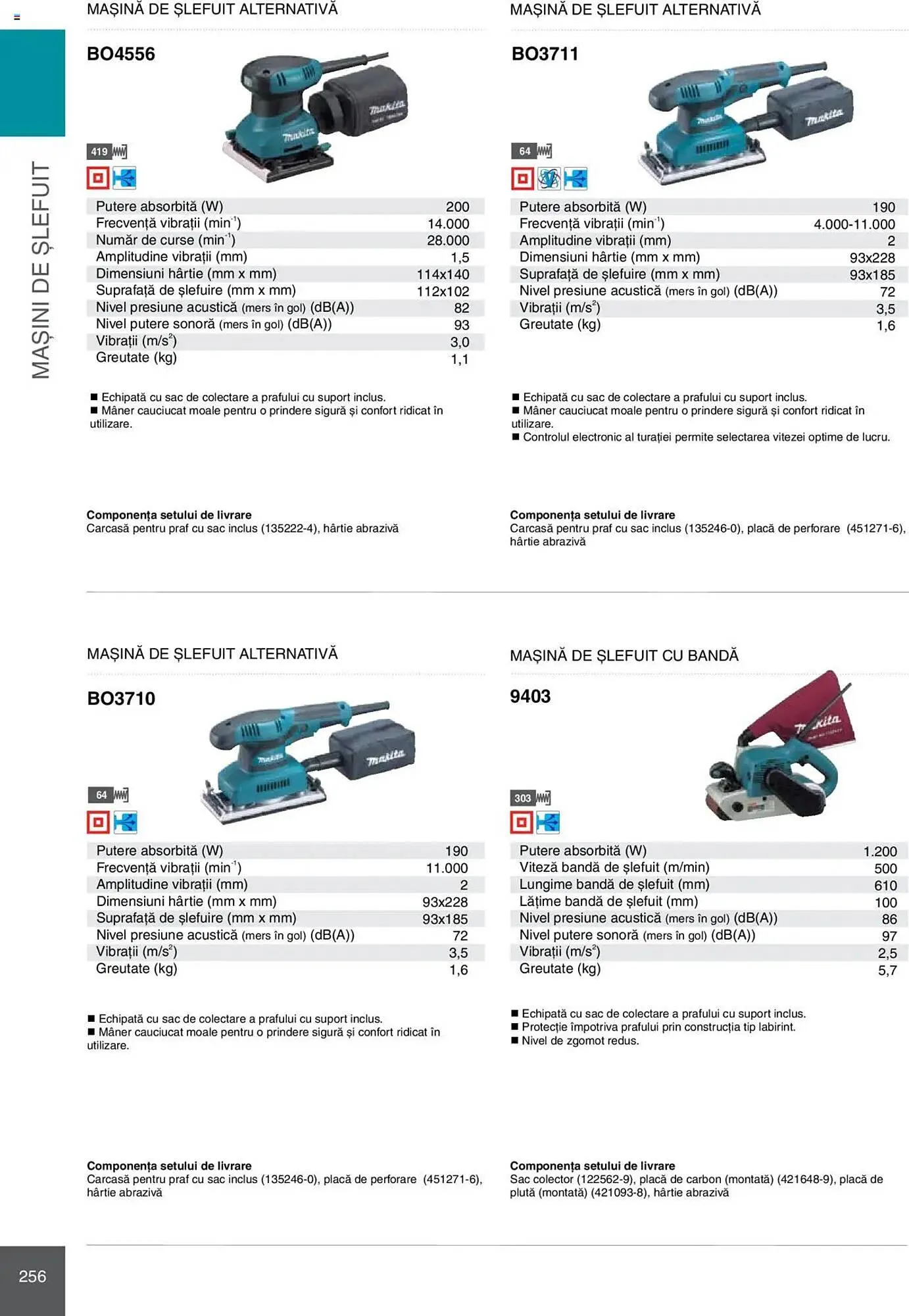Catalog Catalog Makita de la 8 ianuarie până la 31 decembrie 2025 - Revista Pagina 256