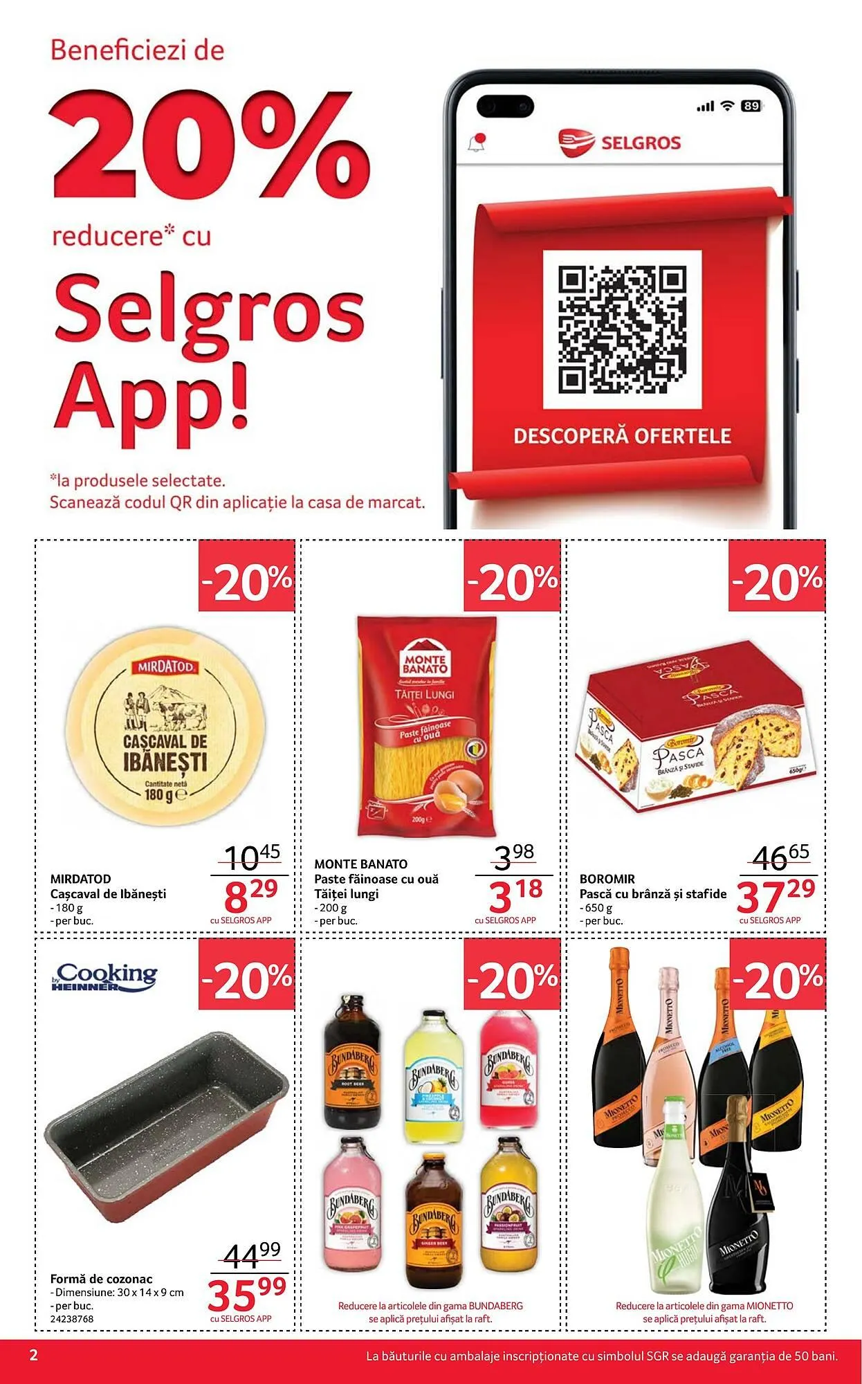 Catalog Catalog Selgros de la 4 aprilie până la 17 aprilie 2025 - Revista Pagina 2