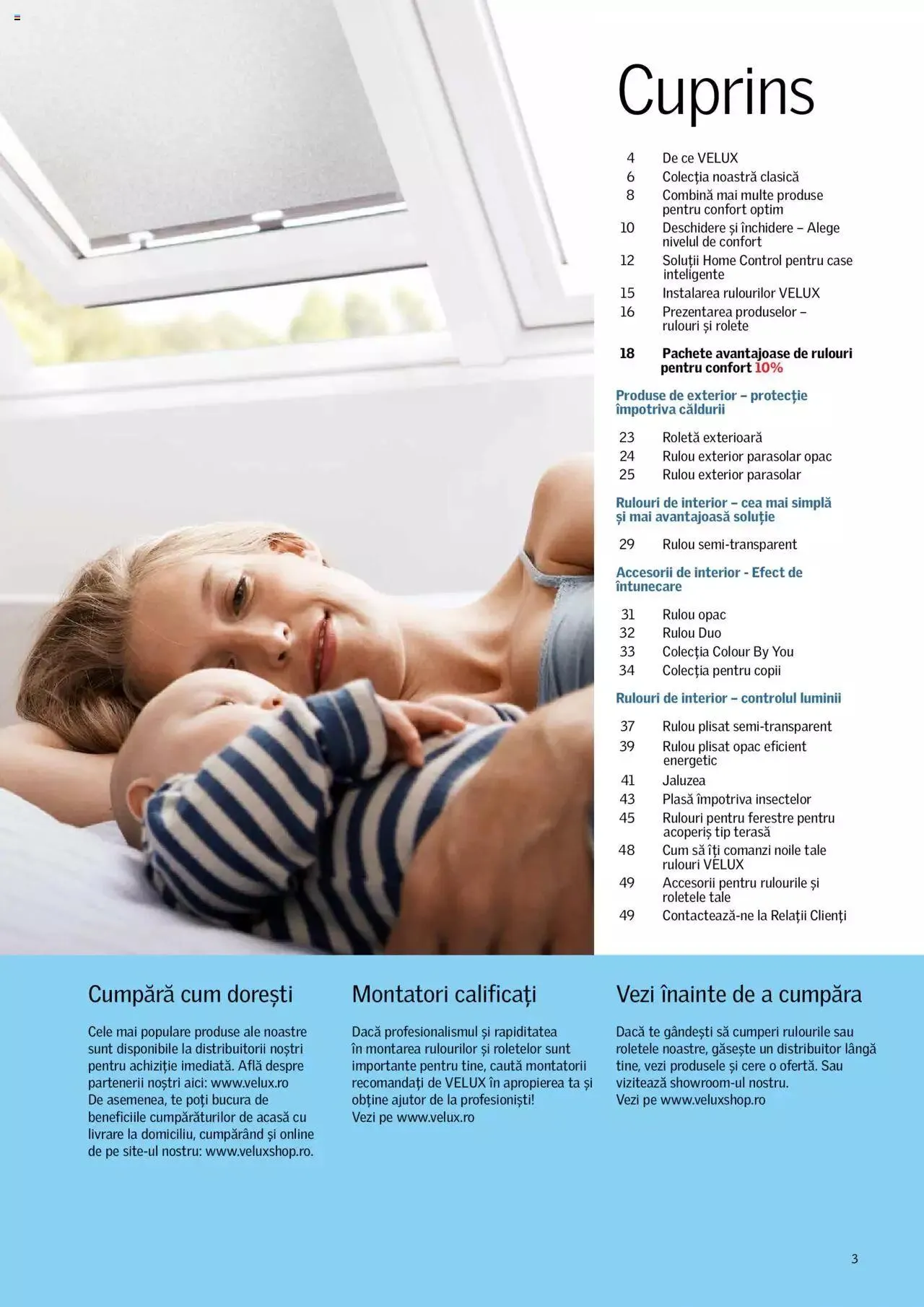 Catalog Velux catalog - Rulouri şi rolete 2022 de la 7 martie până la 31 decembrie 2023 - Revista Pagina 3
