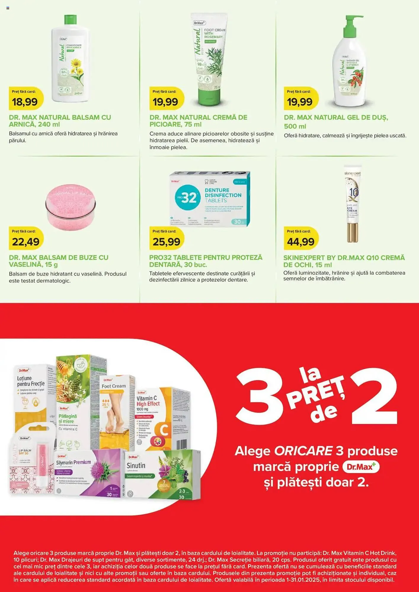 Catalog Catalog Dr.Max de la 1 ianuarie până la 31 ianuarie 2025 - Revista Pagina 2