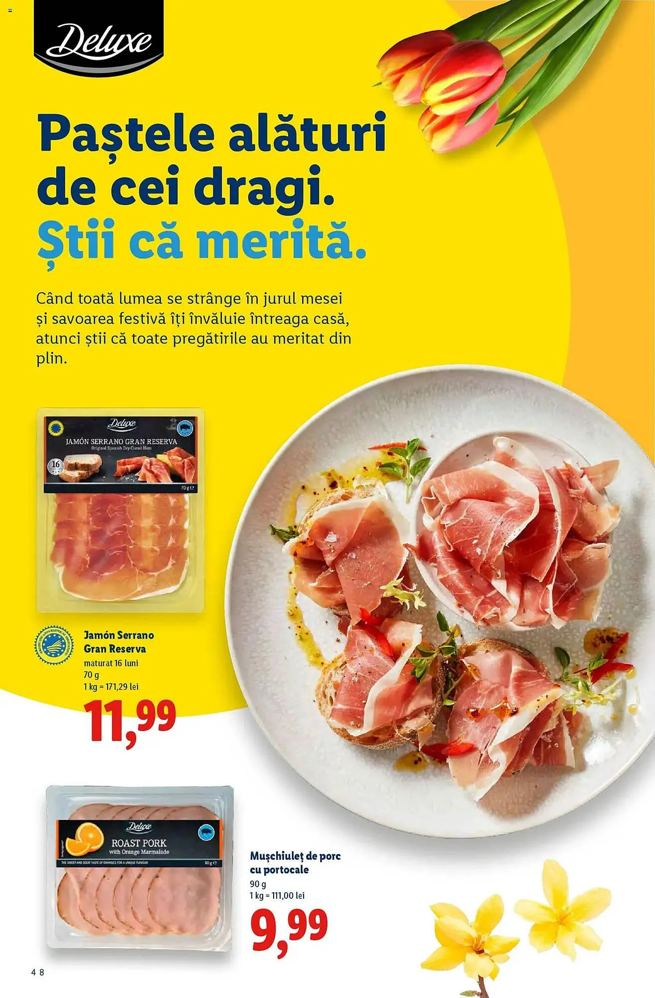 Catalog Catalog Lidl de la 1 martie până la 12 aprilie 2026 - Revista Pagina 48