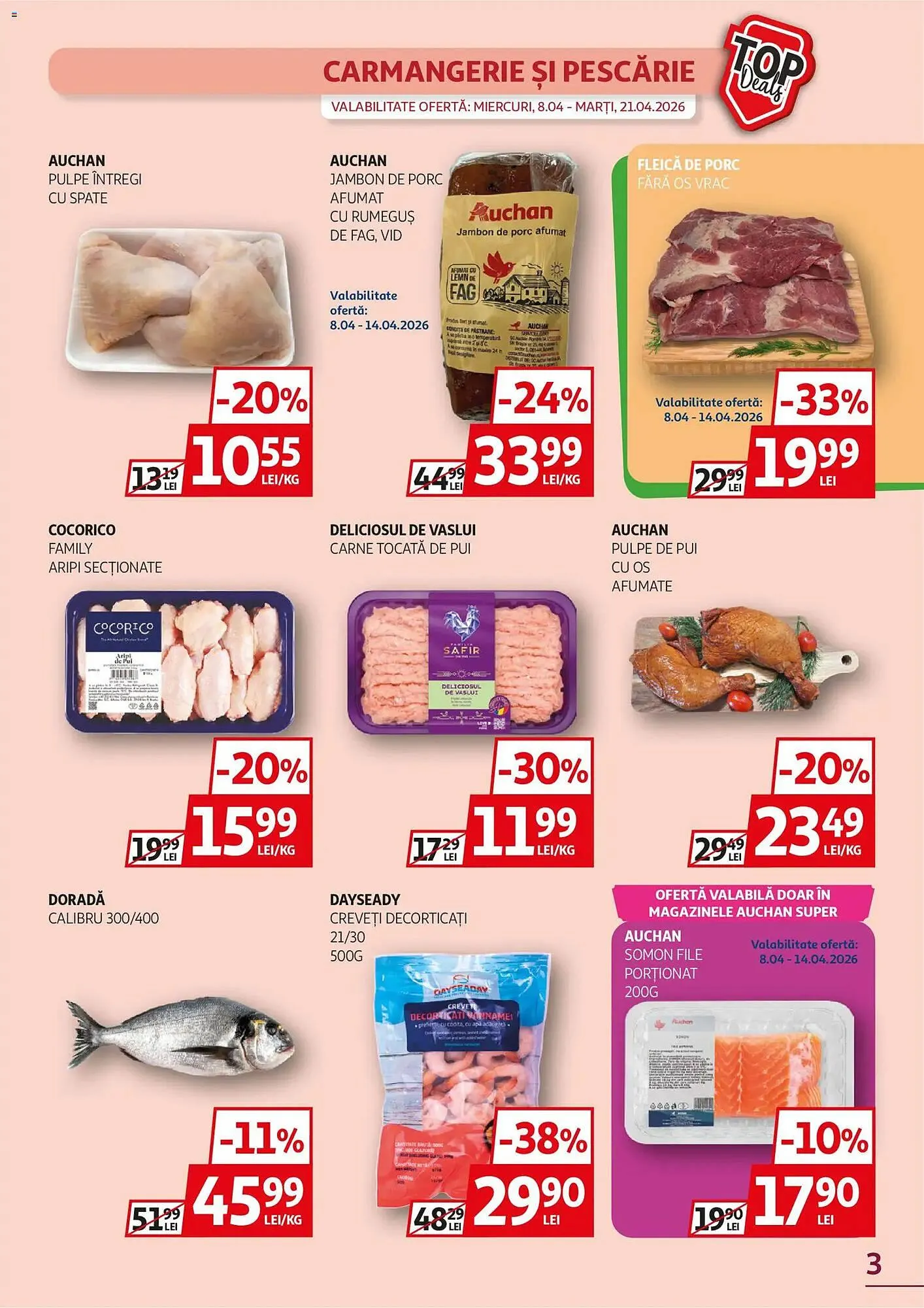Catalog Catalog Auchan de la 8 aprilie până la 21 aprilie 2026 - Revista Pagina 3