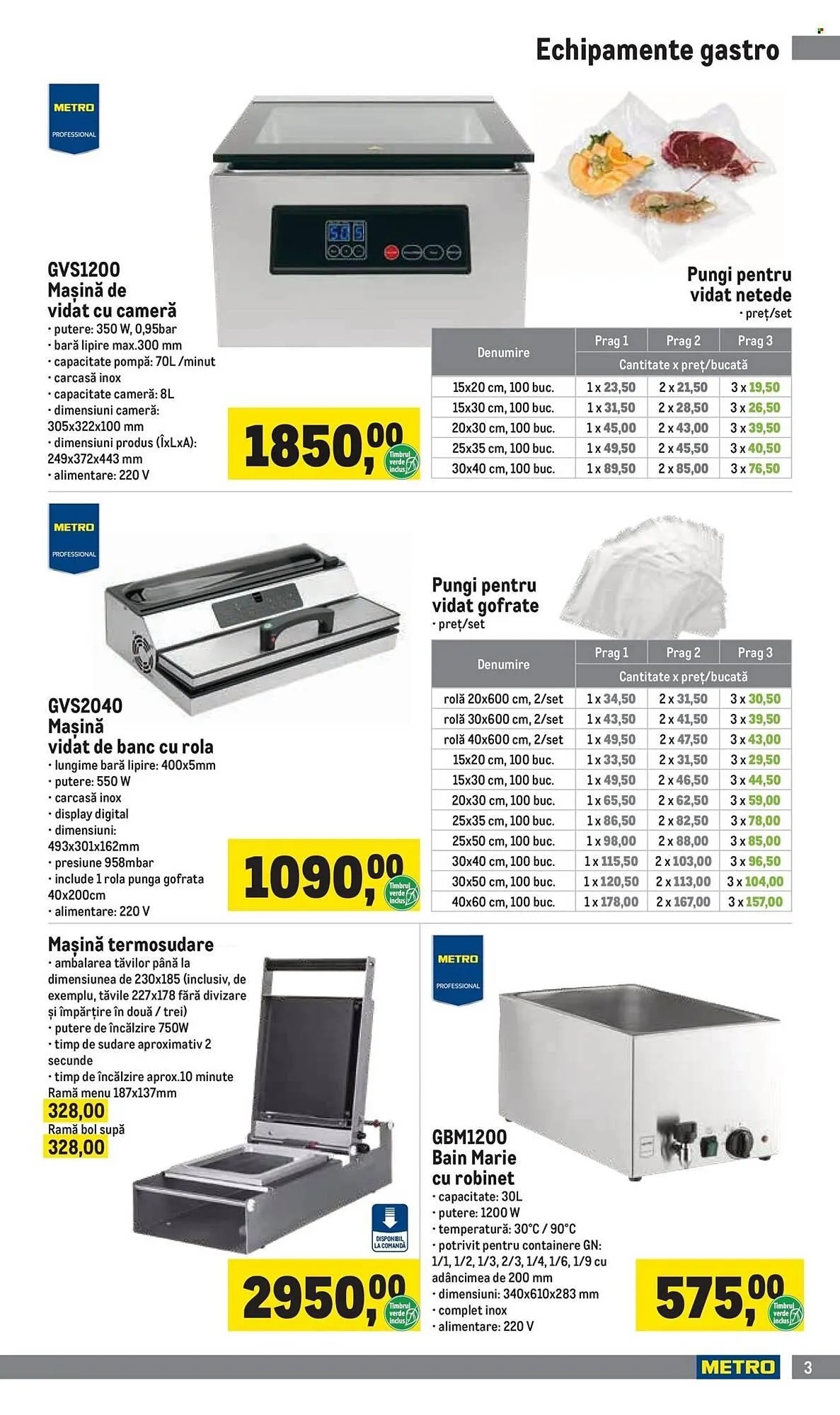 Catalog Catalog Metro de la 1 aprilie până la 30 iunie 2026 - Revista Pagina 3