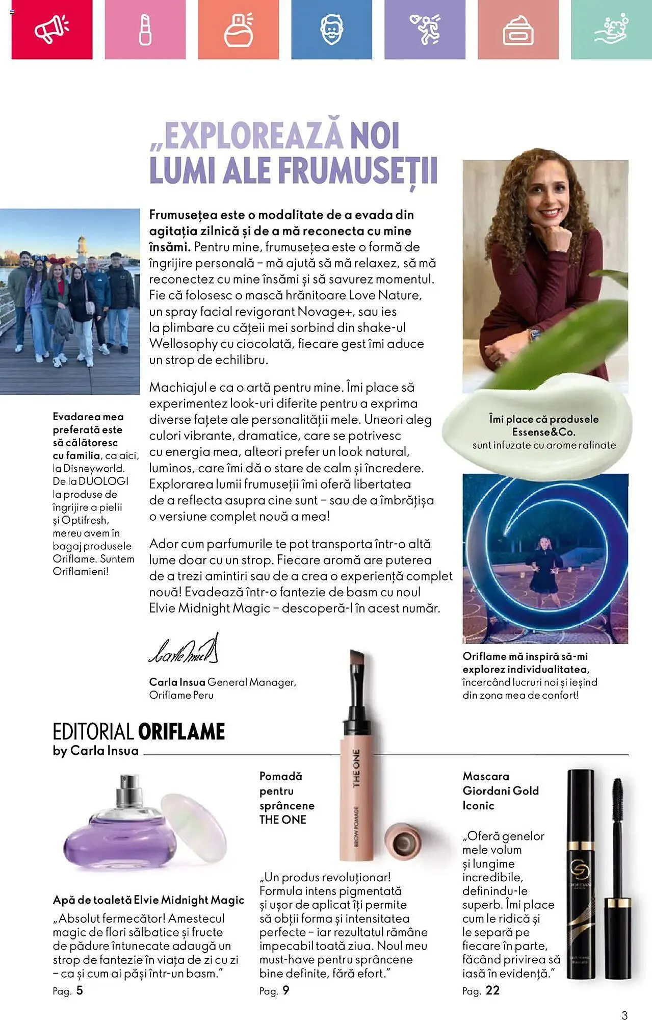 Catalog Catalog Oriflame de la 19 august până la 9 septembrie 2025 - Revista Pagina 3