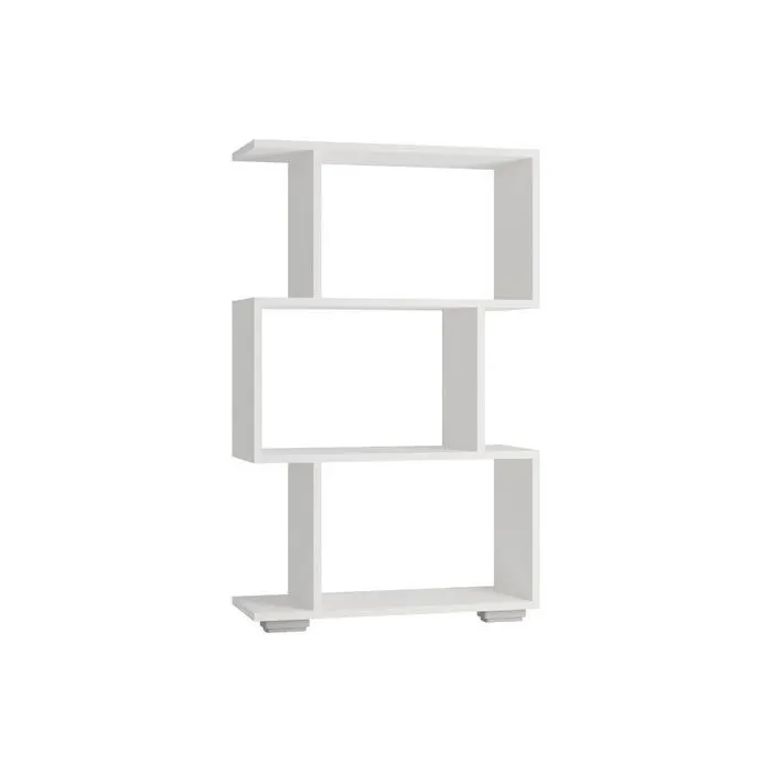 Etajera Cela, PAL, alb, 60 x 24 x 97 cm, 1C