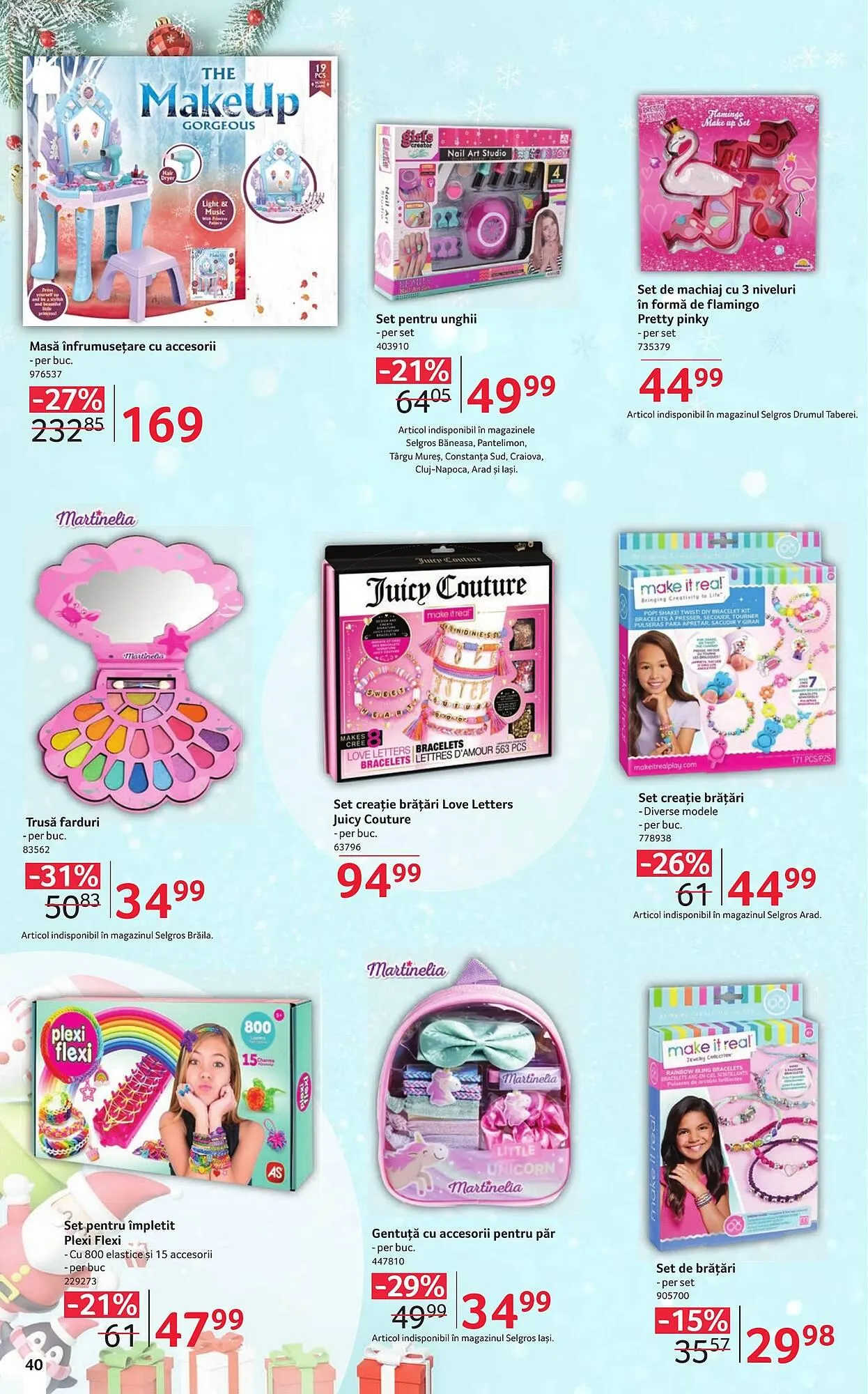 Catalog Catalog Selgros de la 6 decembrie până la 24 decembrie 2025 - Revista Pagina 40