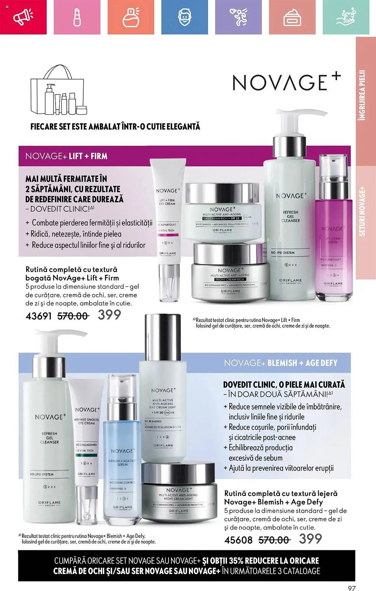 Catalog Catalog Oriflame de la 13 aprilie până la 3 mai 2025 - Revista Pagina 97