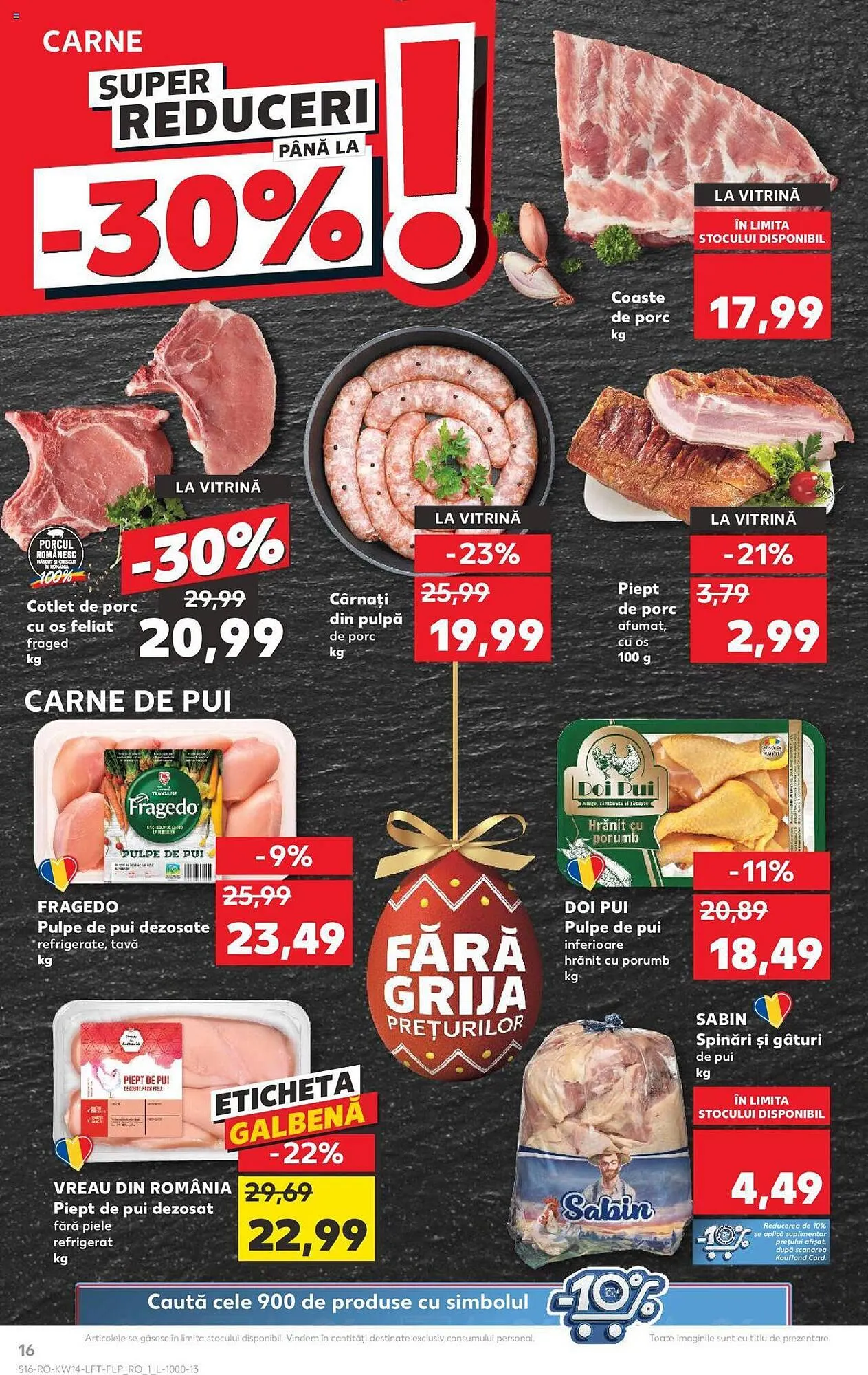 Catalog Kaufland catalog de la 3 aprilie până la 9 aprilie 2024 - Revista Pagina 16