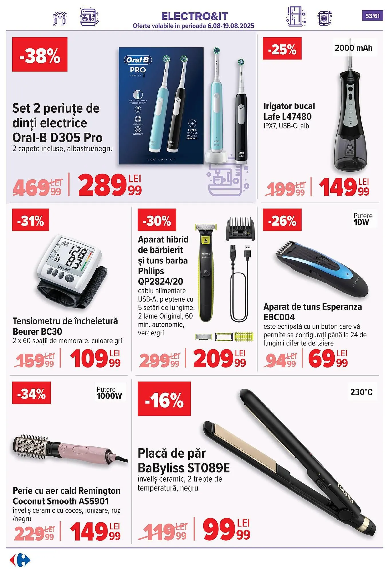 Catalog Catalog Carrefour de la 13 august până la 19 august 2025 - Revista Pagina 54