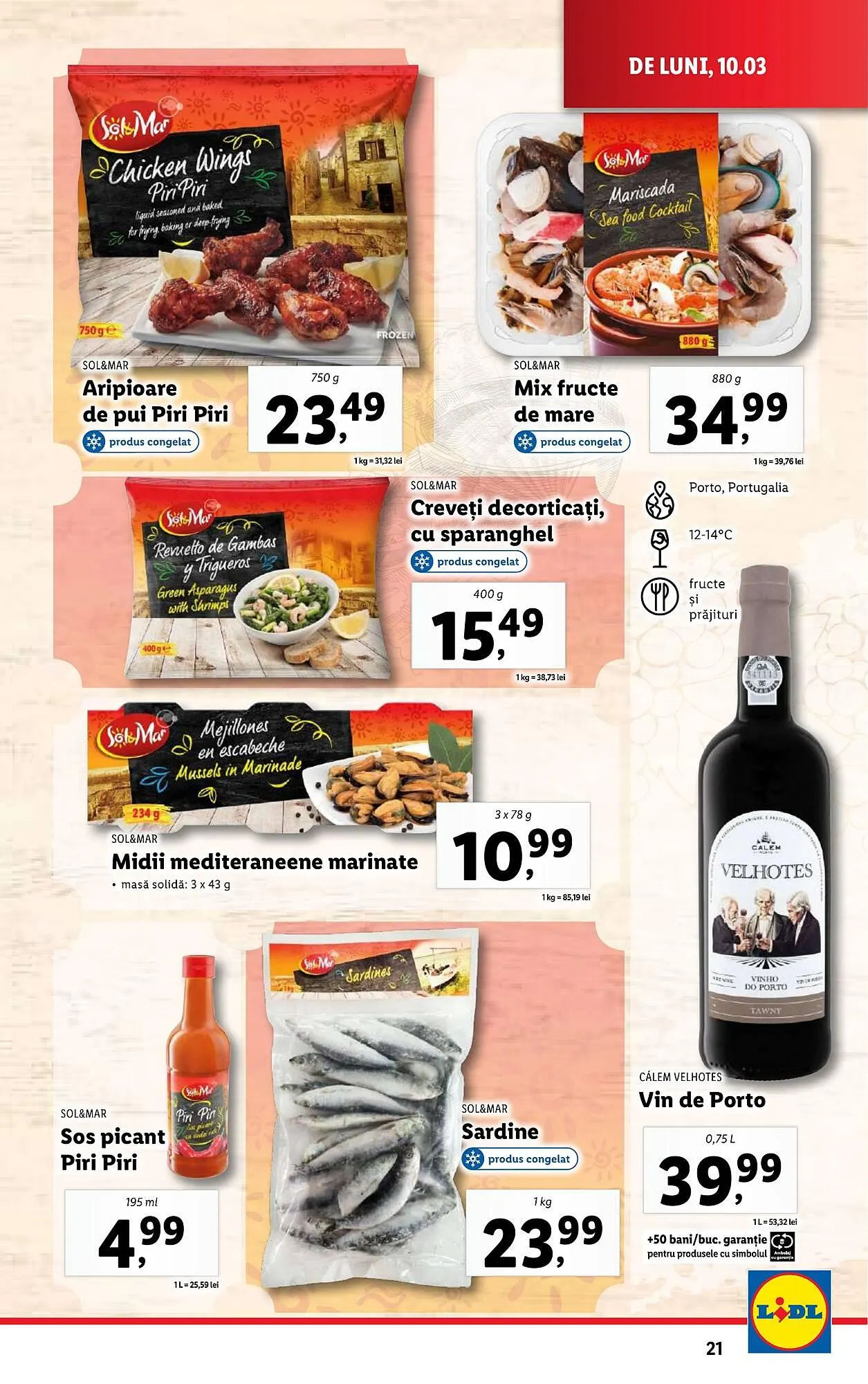 Catalog Catalog Lidl de la 10 martie până la 16 martie 2025 - Revista Pagina 21