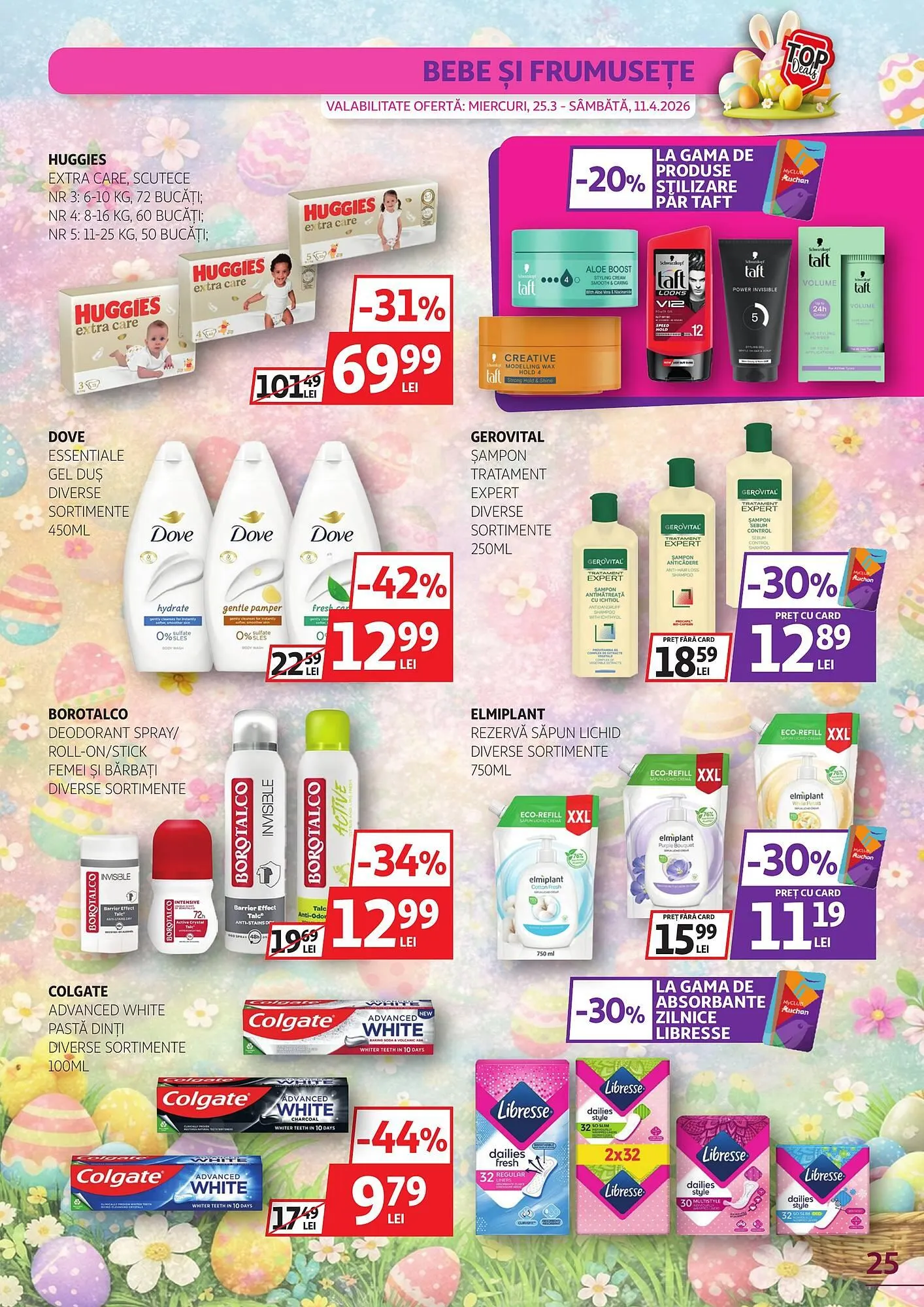 Catalog Catalog Auchan de la 25 martie până la 11 aprilie 2026 - Revista Pagina 25