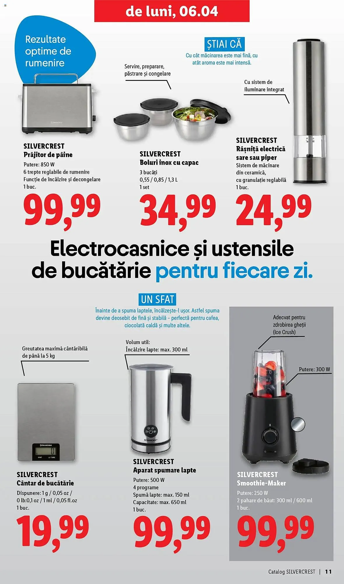 Catalog Catalog Lidl de la 29 martie până la 10 mai 2026 - Revista Pagina 11