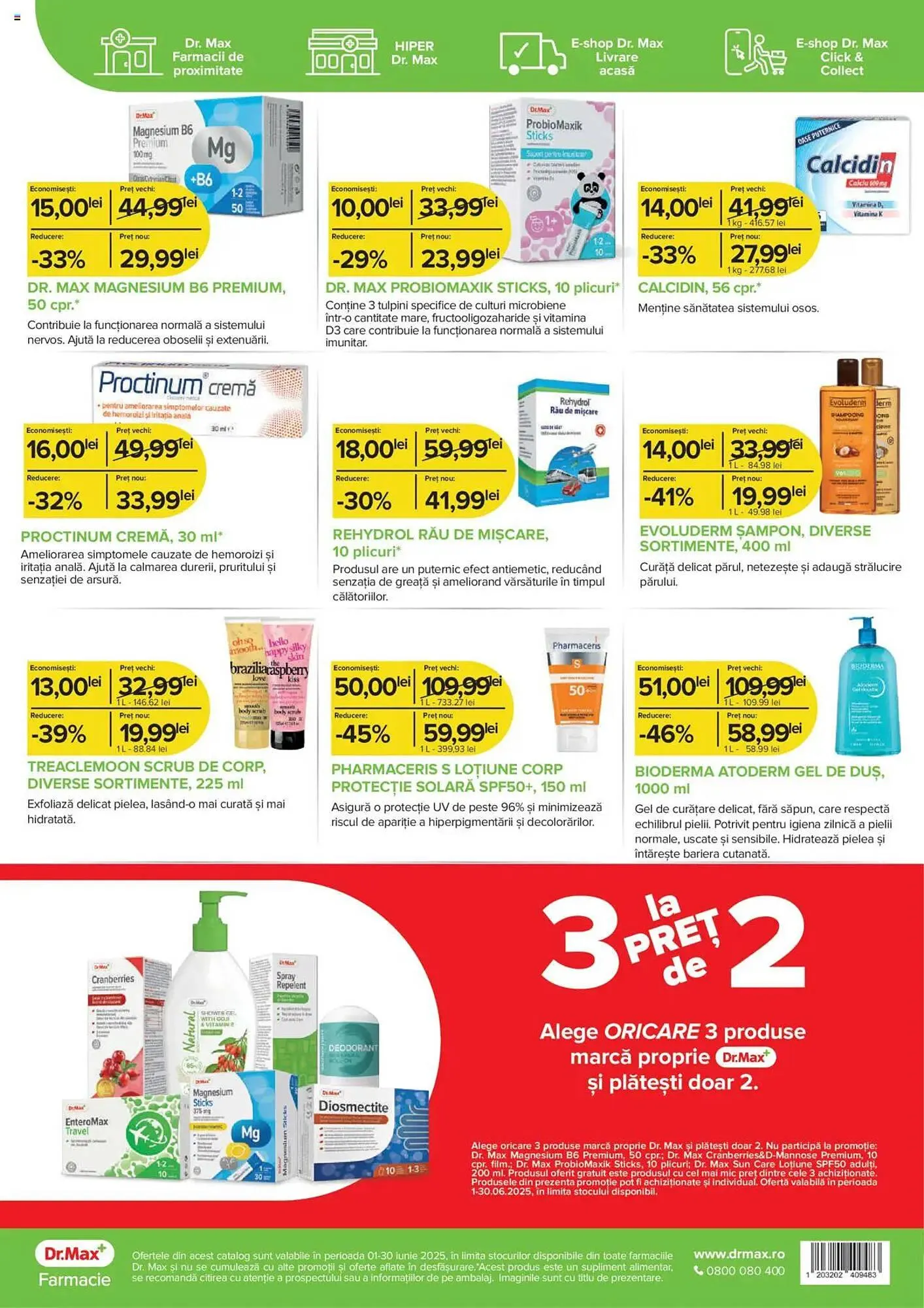 Catalog Catalog Dr.Max de la 1 iunie până la 30 iunie 2025 - Revista Pagina 8