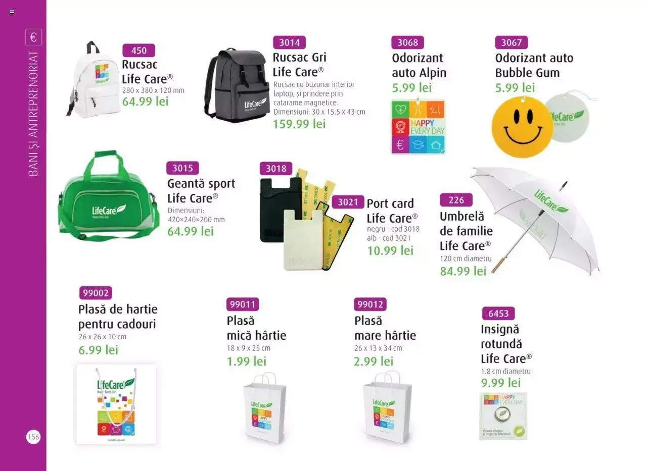 Catalog Life Care - Catalog Life Care toamna 2023 - iarna 2024 de la 1 septembrie până la 31 ianuarie 2024 - Revista Pagina 158