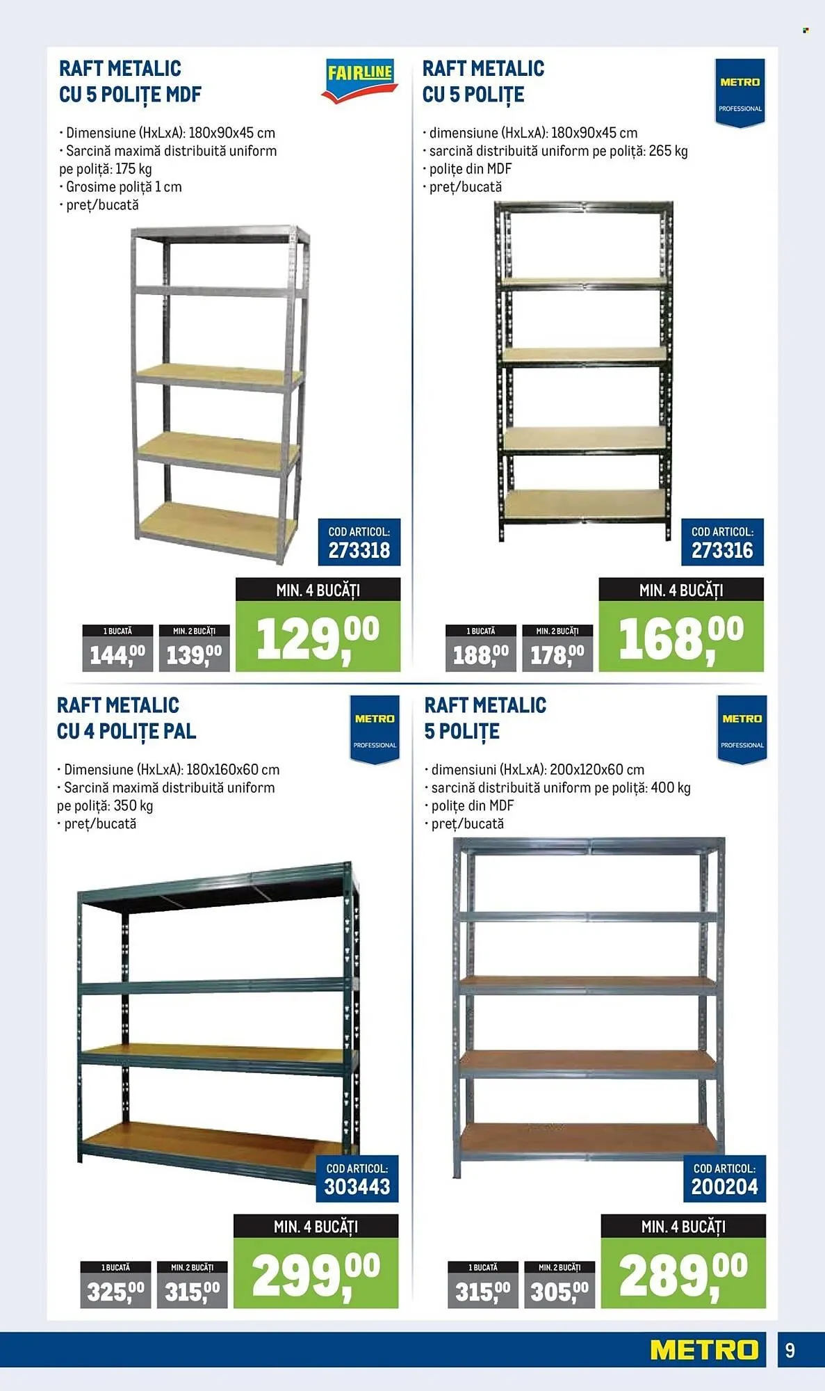 Catalog Catalog Metro de la 5 ianuarie până la 31 martie 2026 - Revista Pagina 9