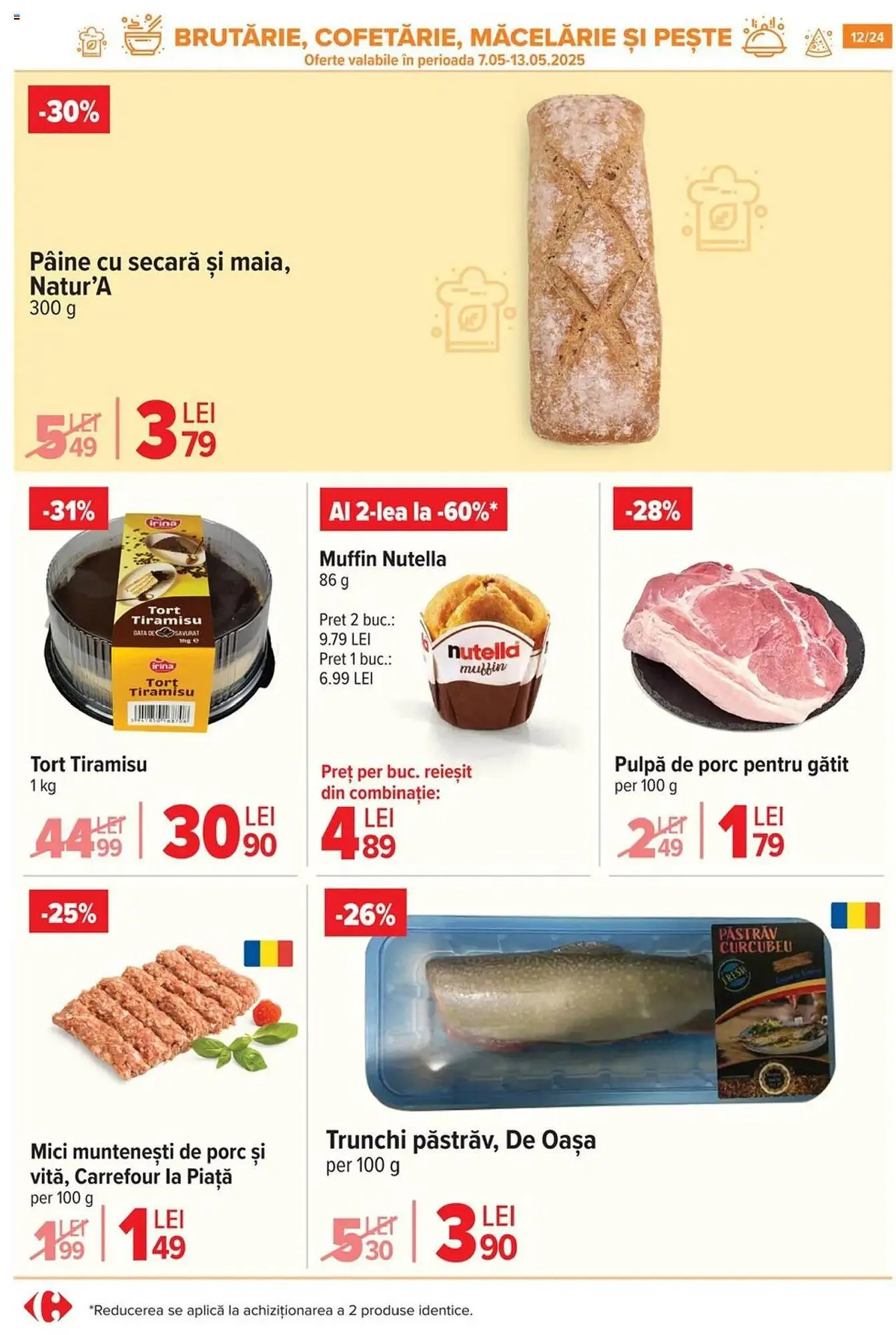 Catalog Catalog Carrefour Market de la 7 mai până la 20 mai 2025 - Revista Pagina 12