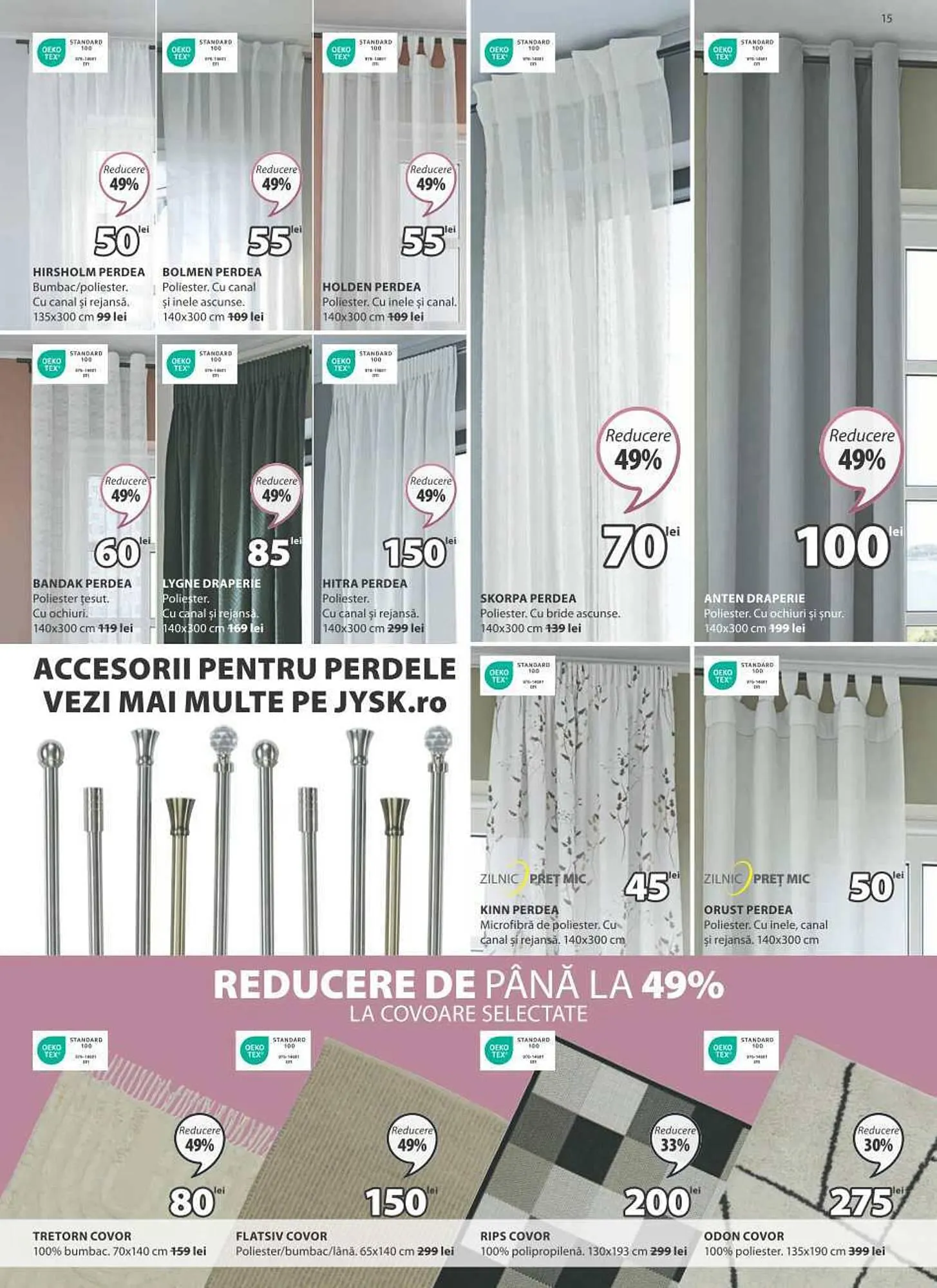 Catalog JYSK catalog de la 21 septembrie până la 18 octombrie 2023 - Revista Pagina 15