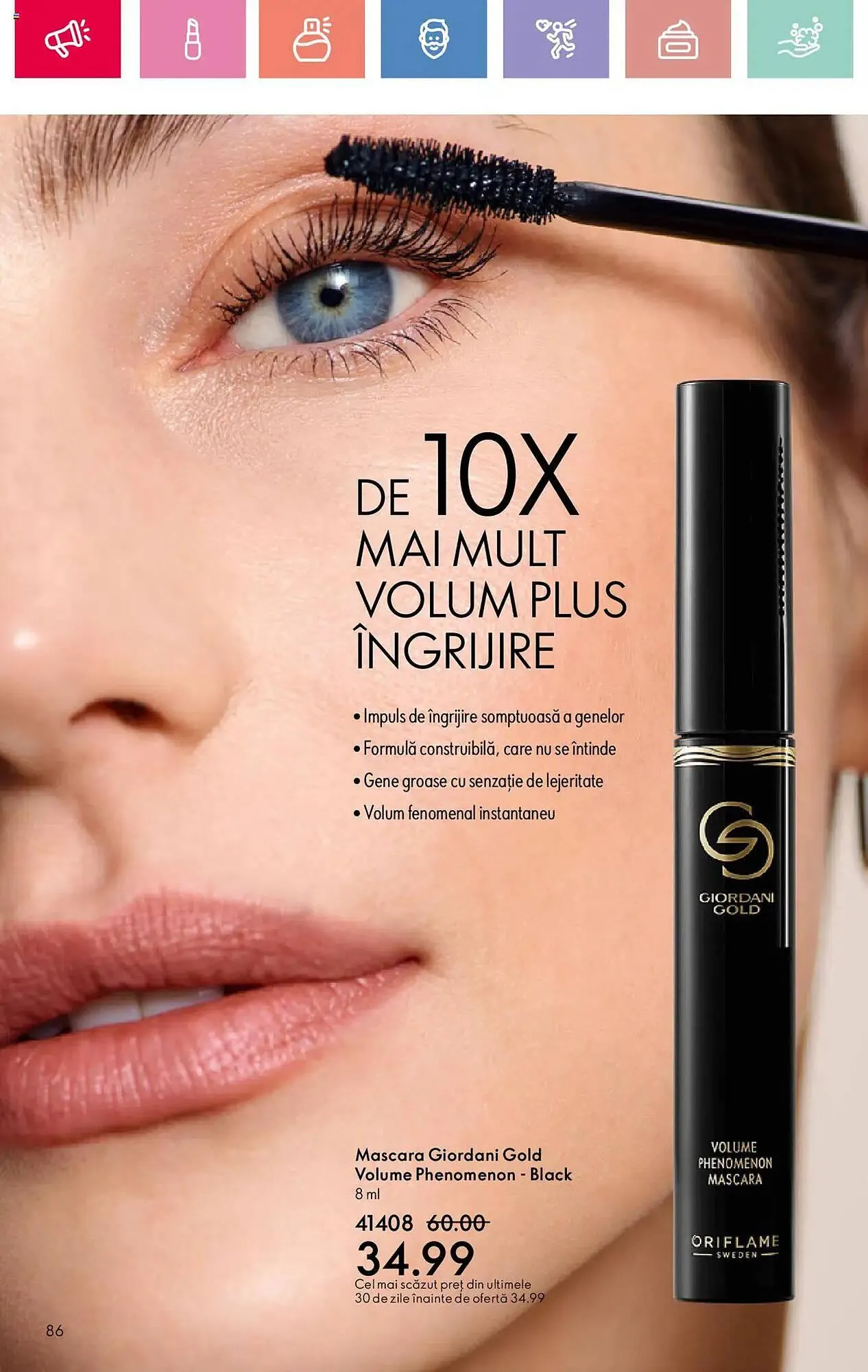 Catalog Catalog Oriflame de la 26 iulie până la 19 august 2025 - Revista Pagina 86