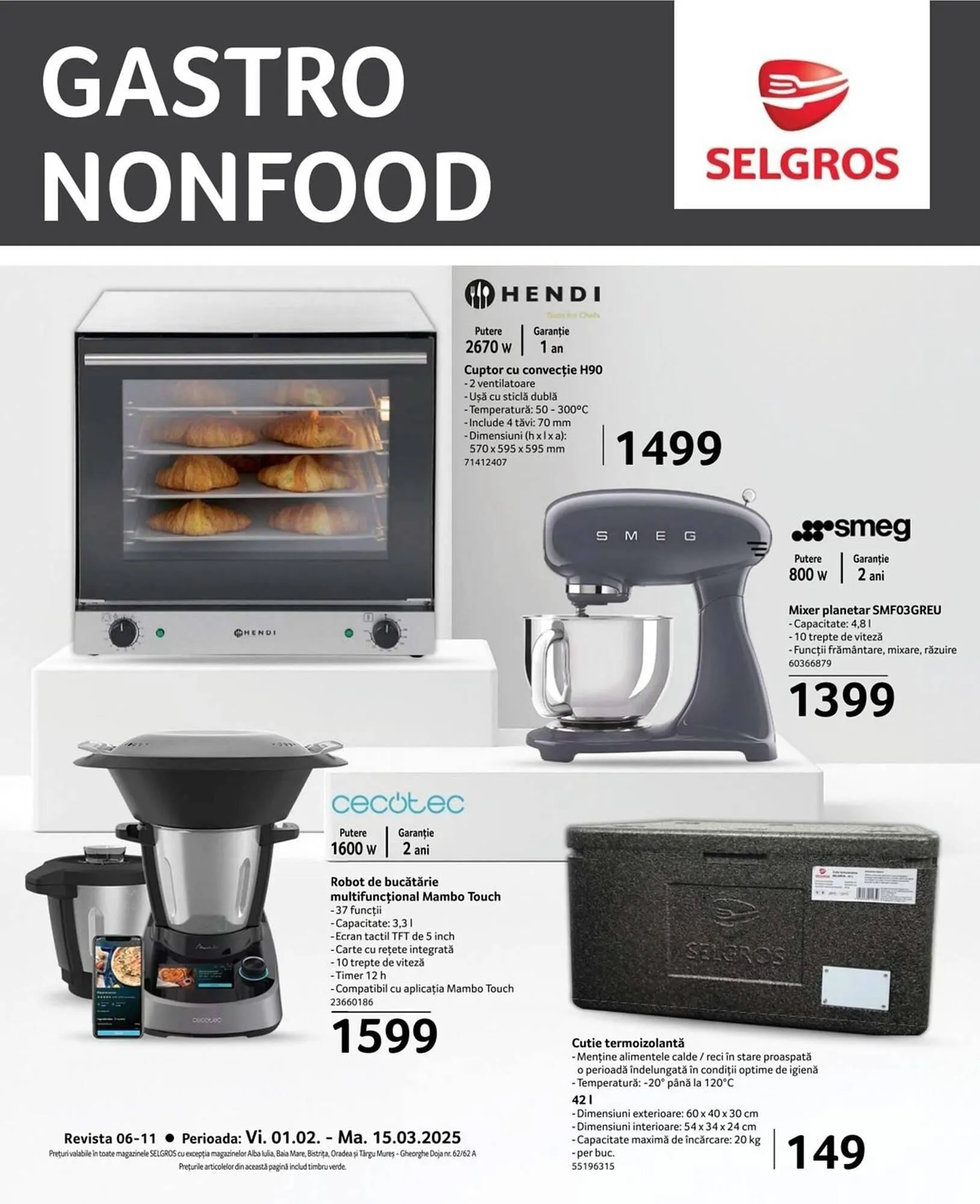 Catalog Catalog Selgros de la 1 februarie până la 15 martie 2025 - Revista Pagina 1