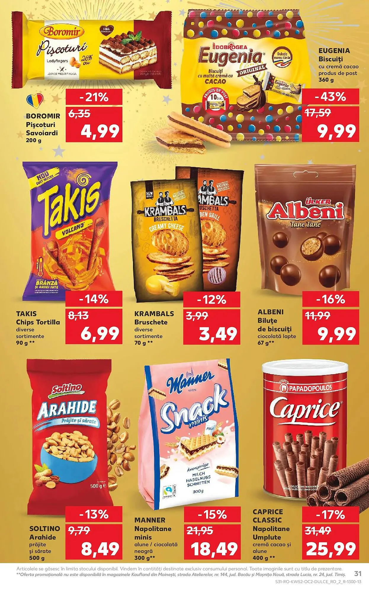 Catalog Catalog Kaufland de la 24 decembrie până la 30 decembrie 2025 - Revista Pagina 31